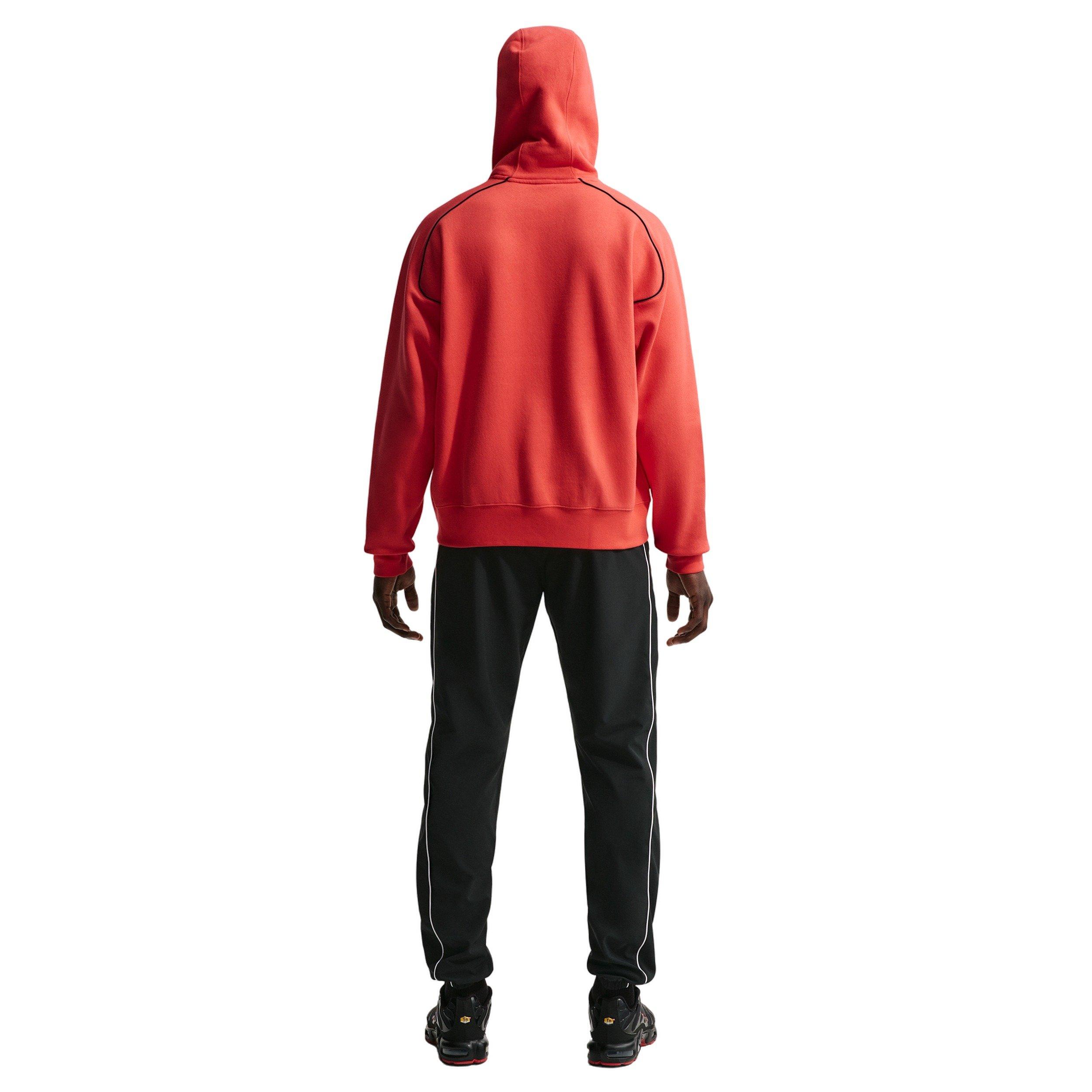 Nike Air Men's Pullover Hoodie - RED Thumbnail View 5