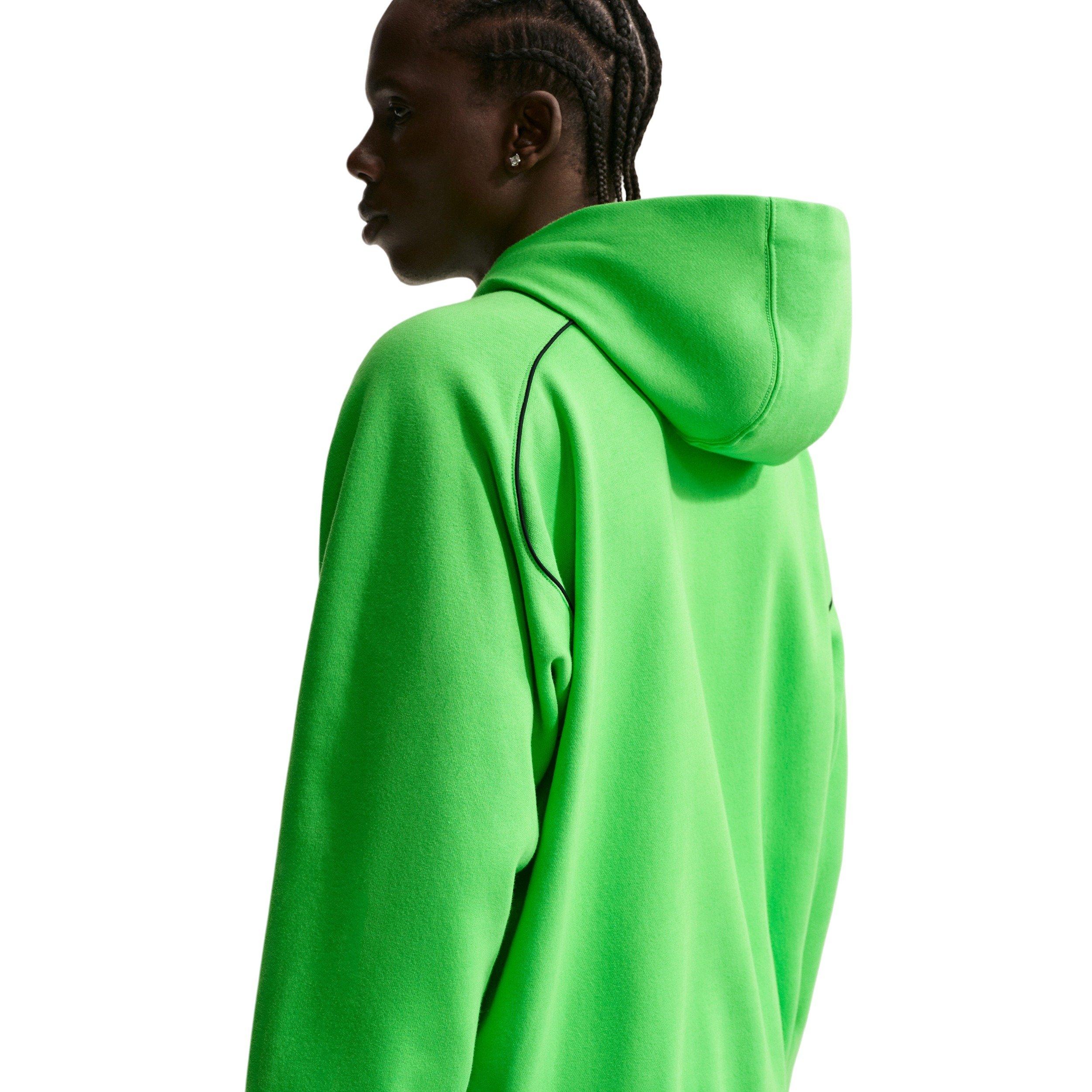 Nike Air Men's Fleece Pullover Hoodie - GREEN Thumbnail View 2