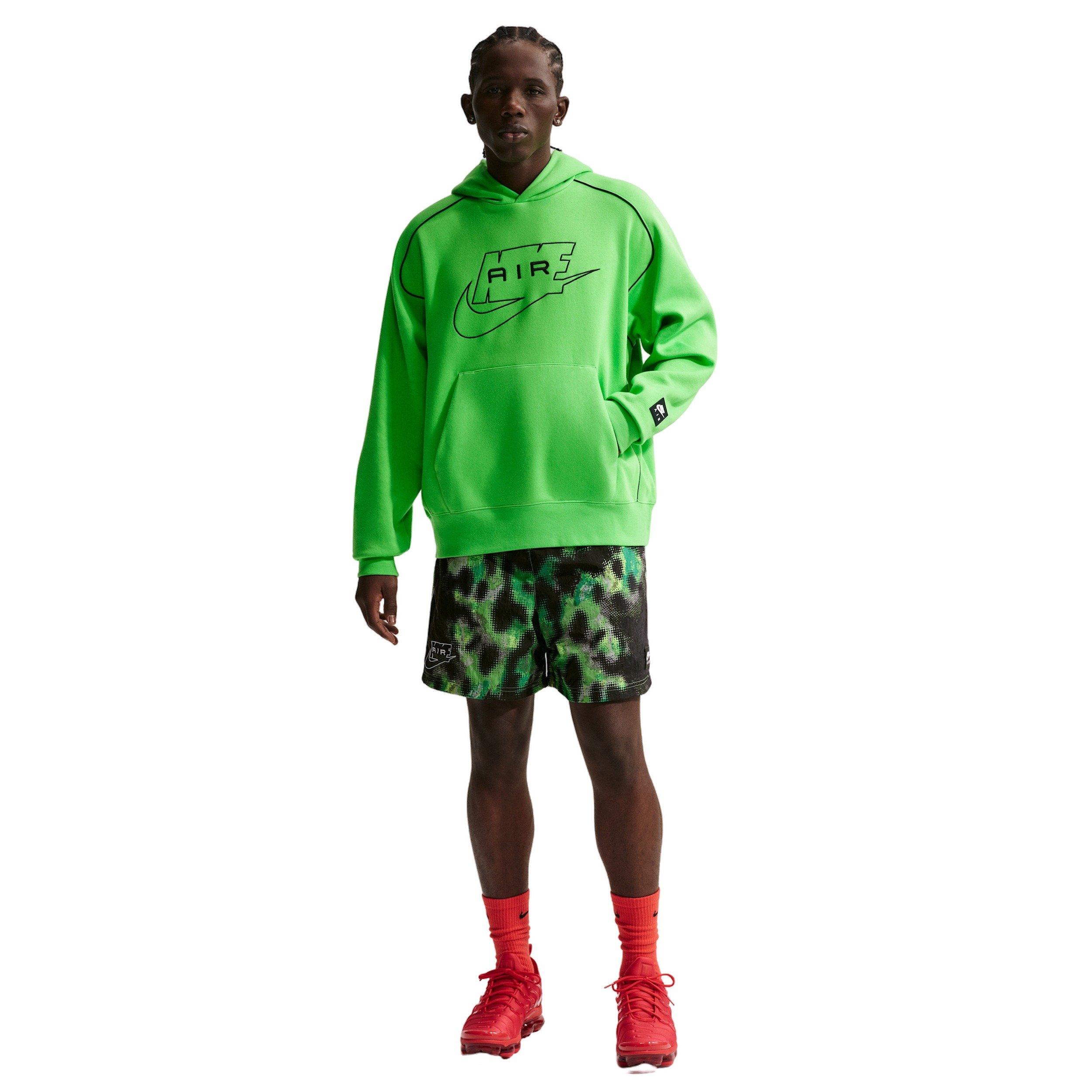 Nike Air Men's Pullover Hoodie - GREEN Thumbnail View 4