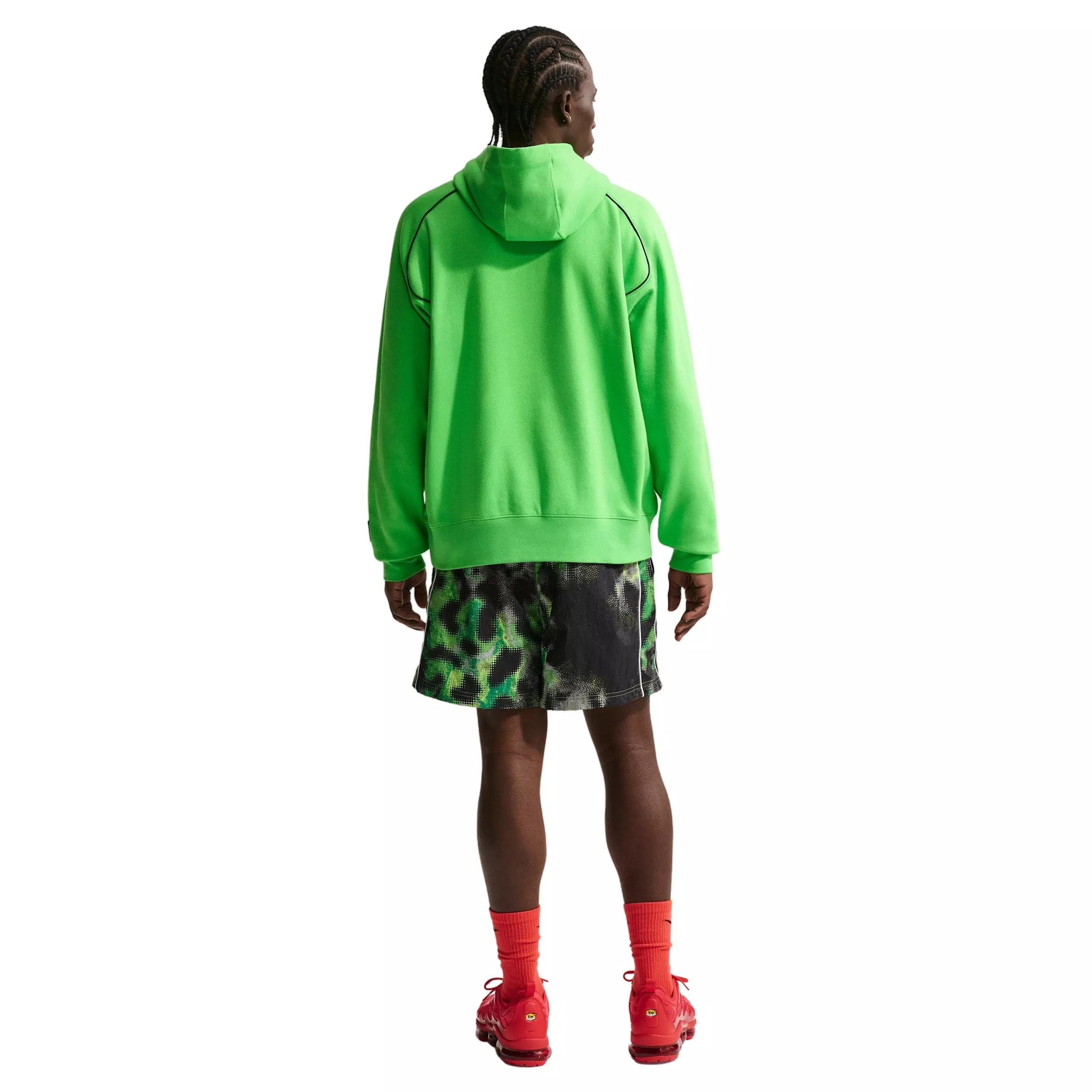 Nike Air Men's Fleece Pullover Hoodie - GREEN