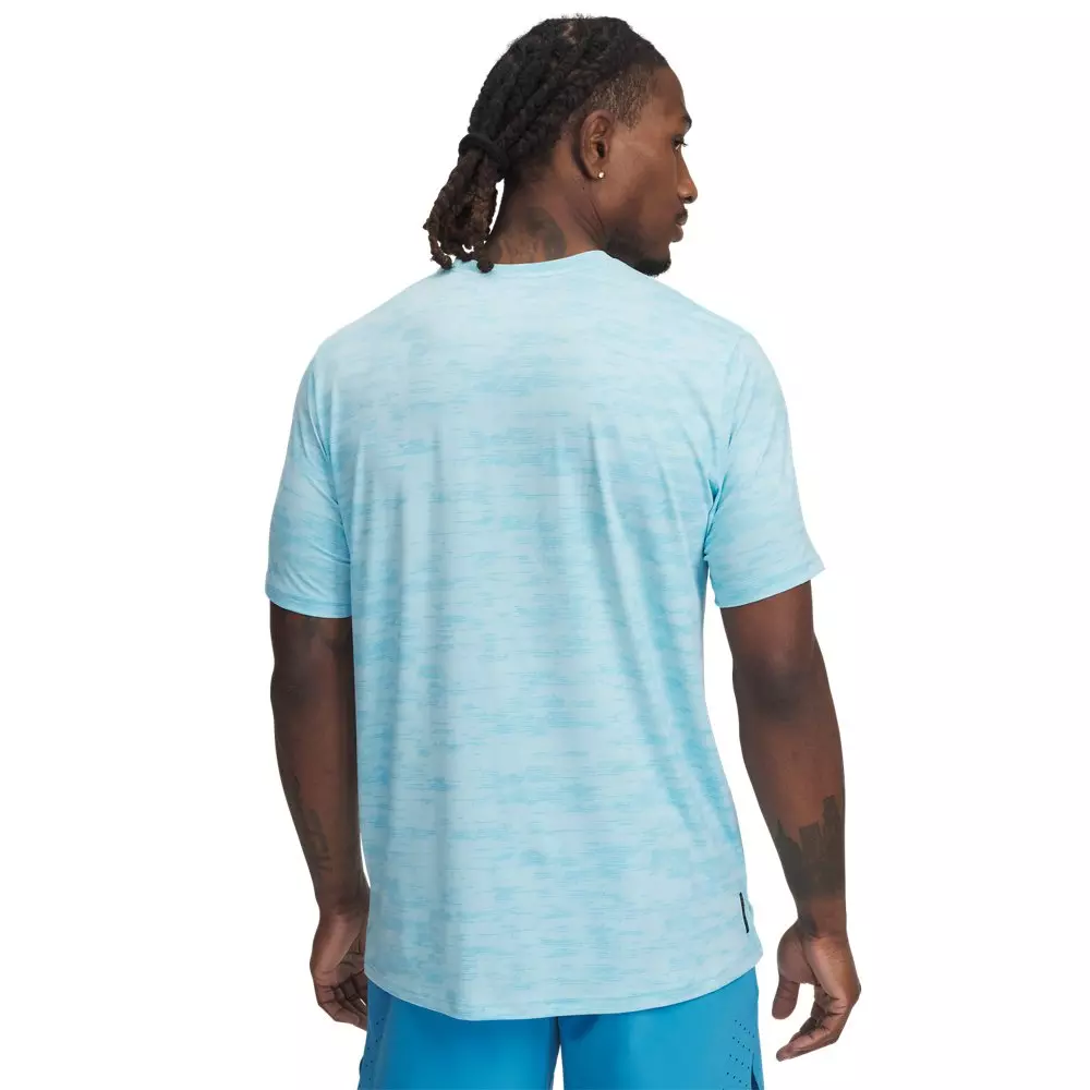 Under Armour Men's Vanish Energy Printed Short Sleeve Tee - BLUE