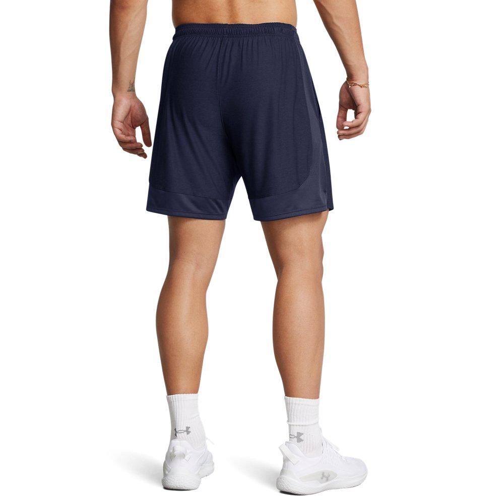 Under Armour Men's Tech Vent 7" Shorts - Grey - NAVY Thumbnail View 2