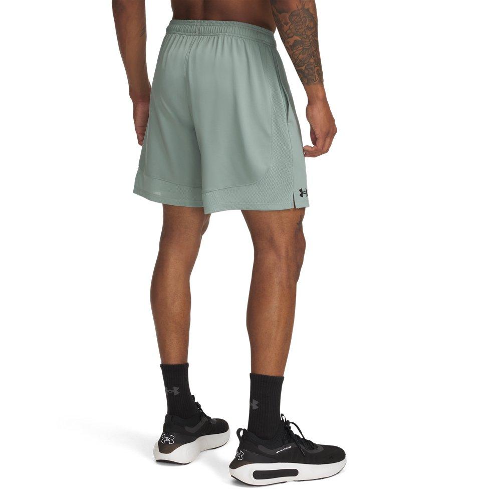 Under Armour Men's Tech Vent 7" Shorts - HUNTER GREEN Thumbnail View 2