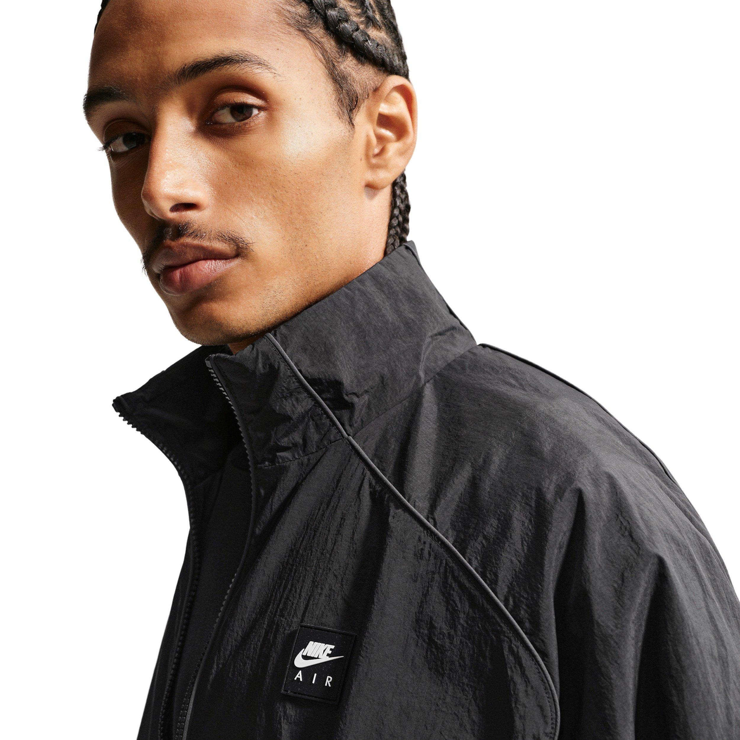 Nike Air Men's Windrunner Track Jacket - BLACK Thumbnail View 3
