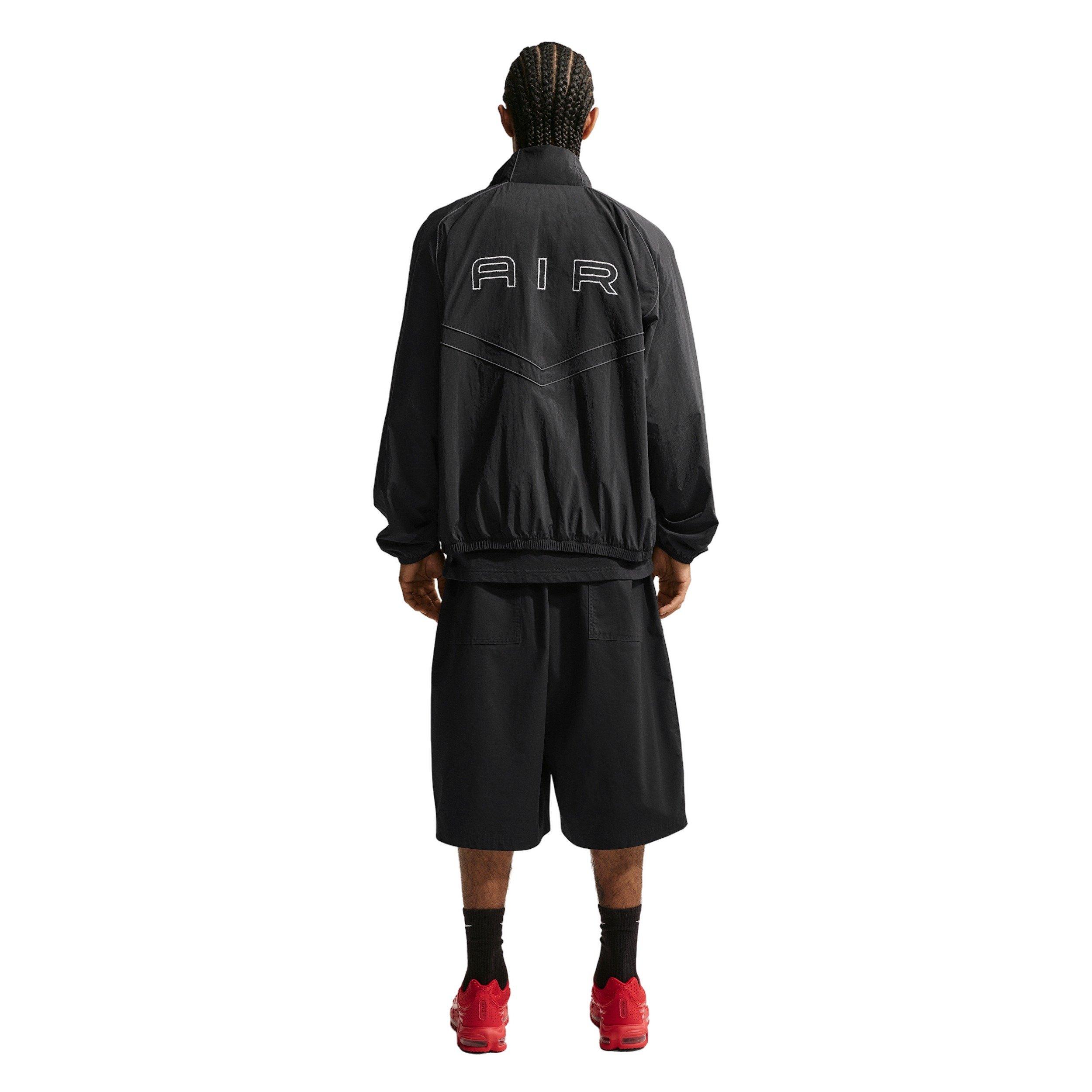 Nike Air Men's Windrunner Track Jacket - BLACK Thumbnail View 5