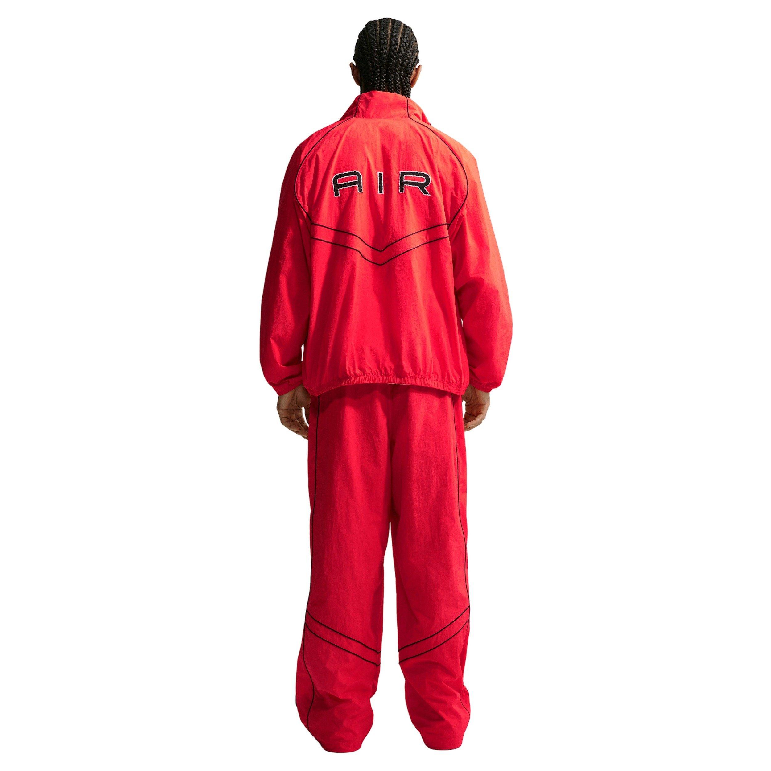 Nike Air Men's Windrunner Track Jacket - RED Thumbnail View 5