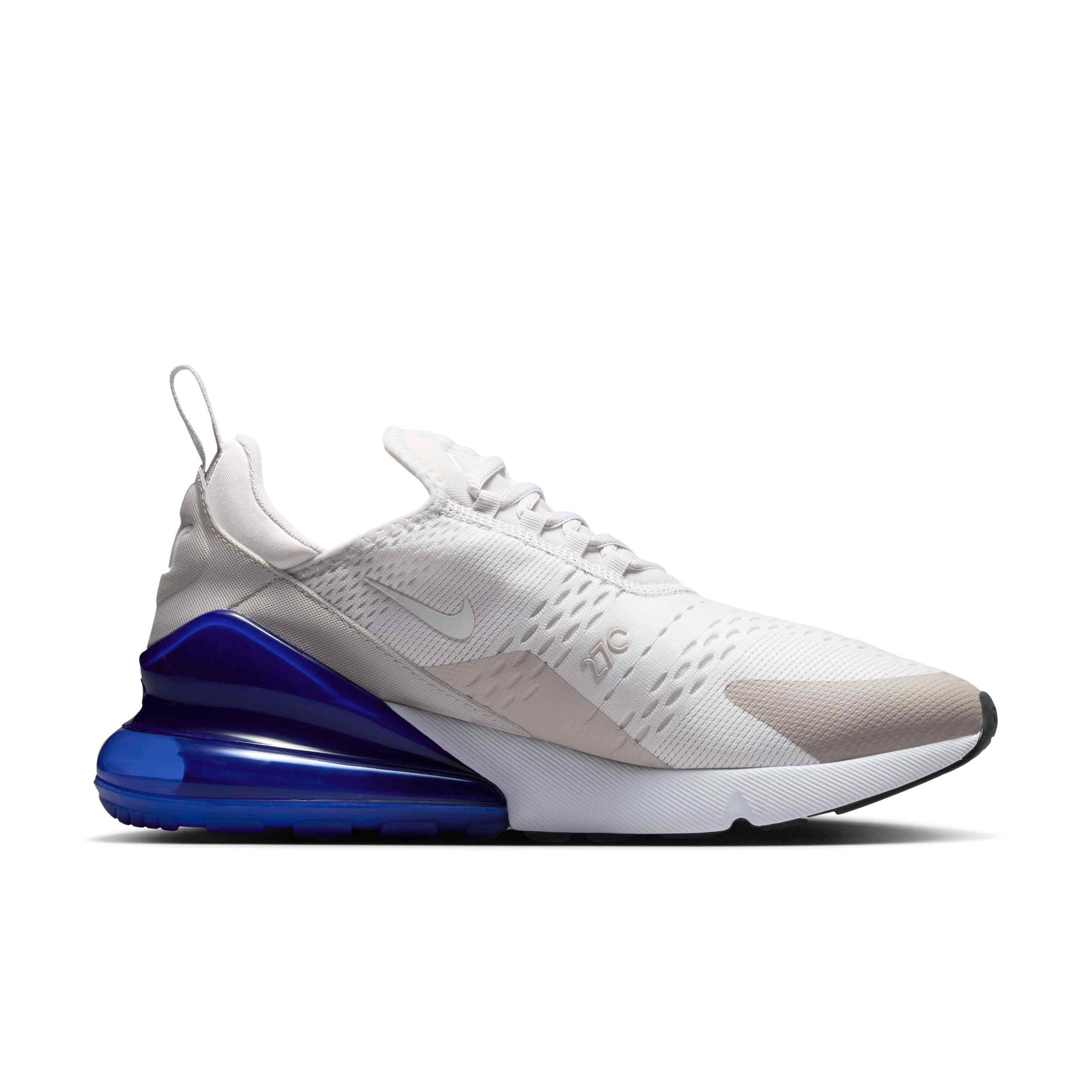 Nike Air Max 270 "Vast Grey/College Grey/Racer Blue/Summit White" Men's Shoe - GREY/BLUE/WHITE Thumbnail View 1