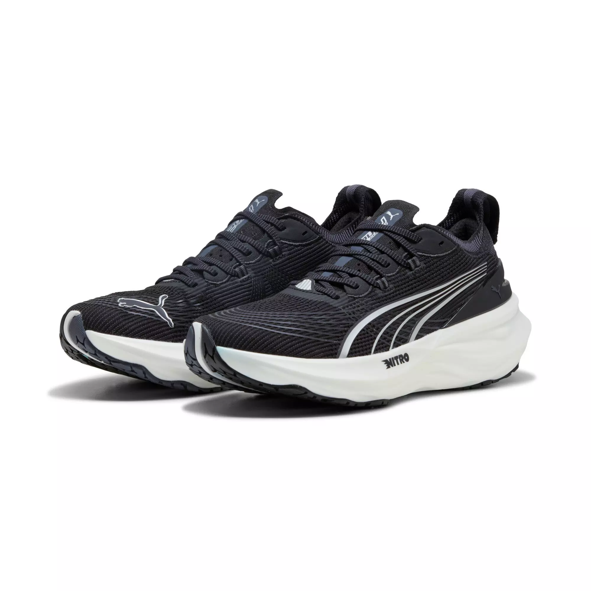 PUMA ForeverRun NITRO 2 "PUMA Black/PUMA White" Men's Running Shoe - BLACK/WHITE