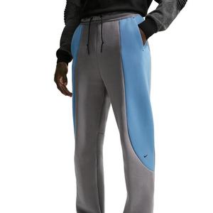 Nike Men's Tech Color-Block Open-Hem Fleece Pants