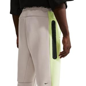 Nike Men's Tech Color-Block Open-Hem Fleece Pants
