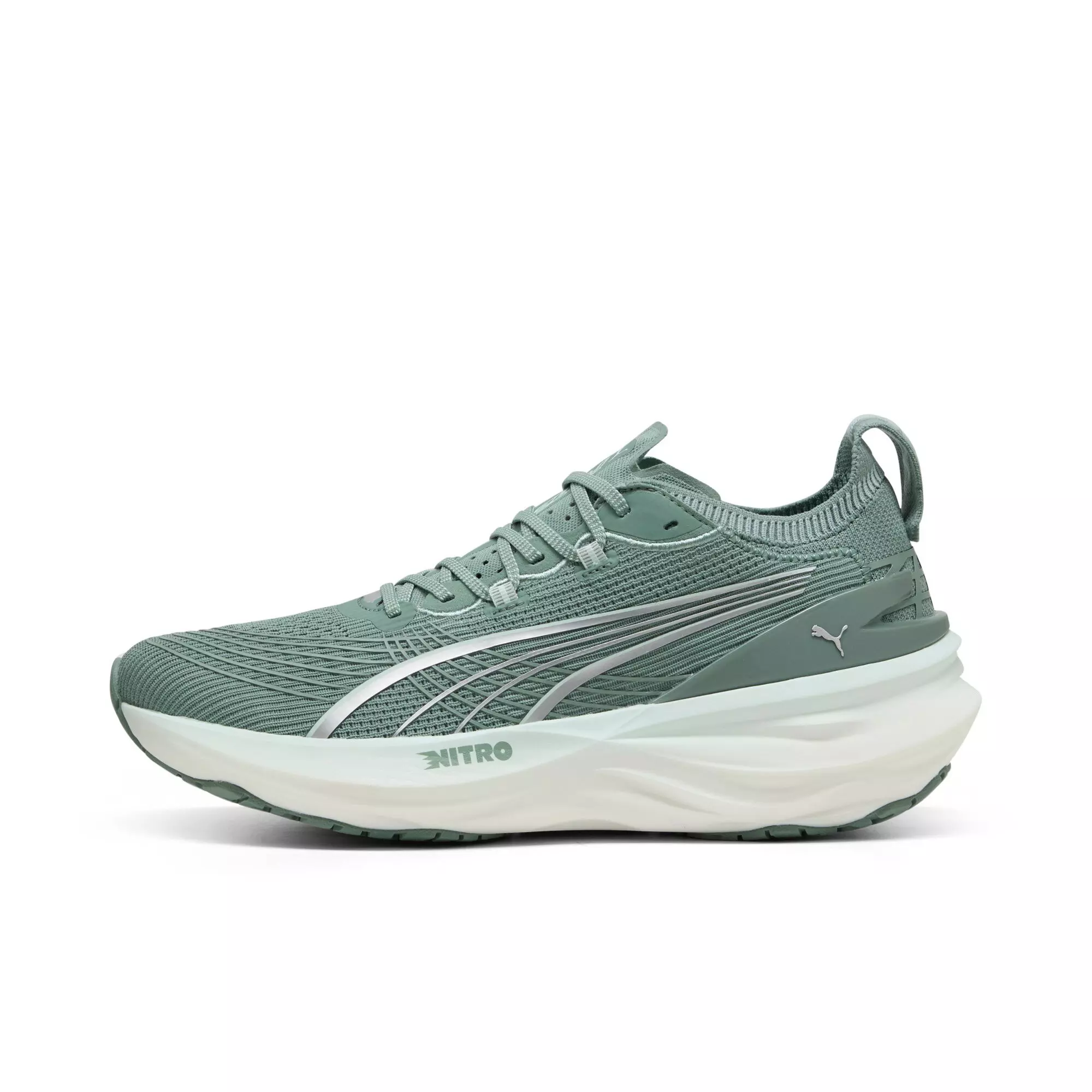 PUMA ForeverRun NITRO 2 "Green Moon/Peaceful Blue" Men's Running Shoe - GREEN/BLUE