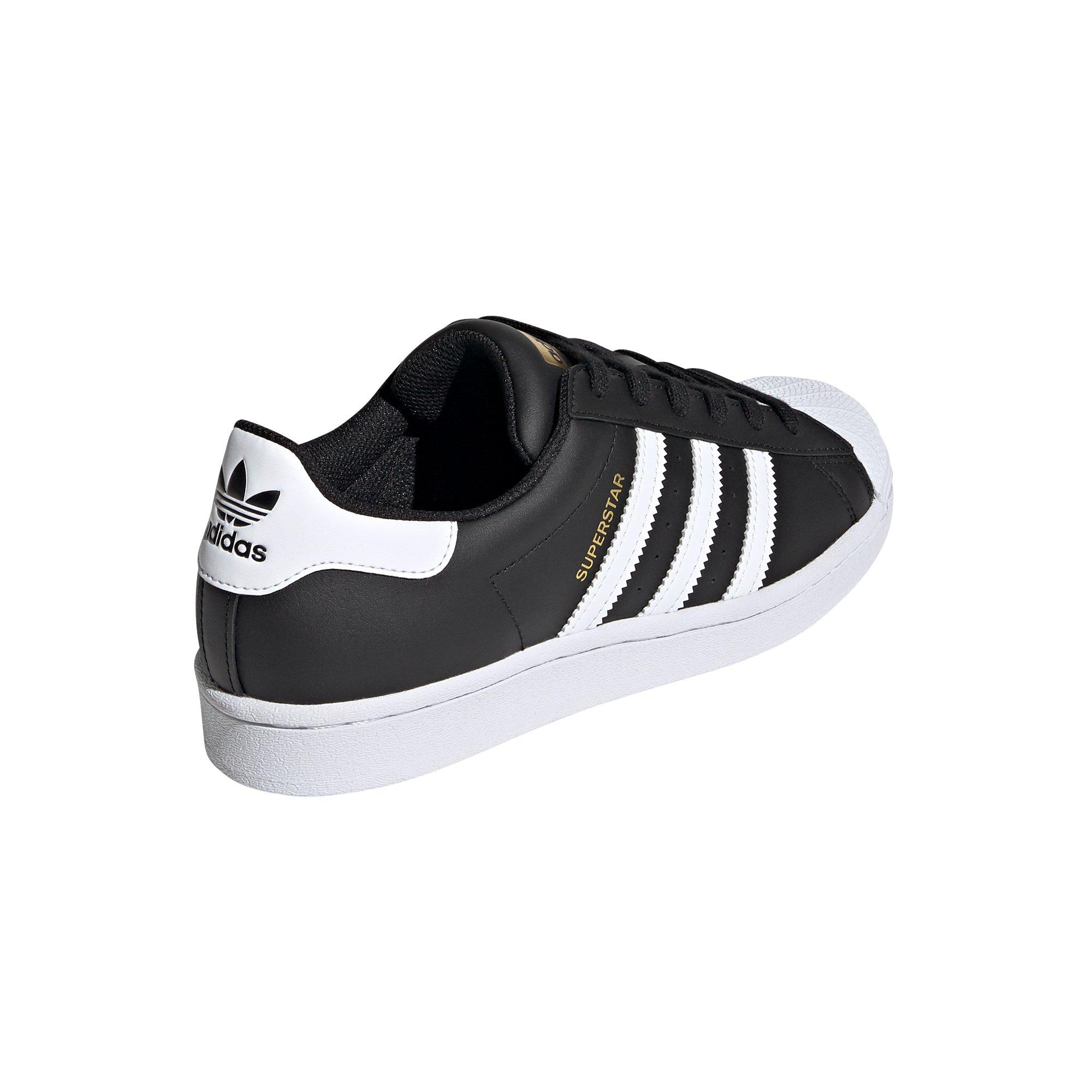 Adidas Originals Women's Superstar Shoes, Size 6.5, Black/White