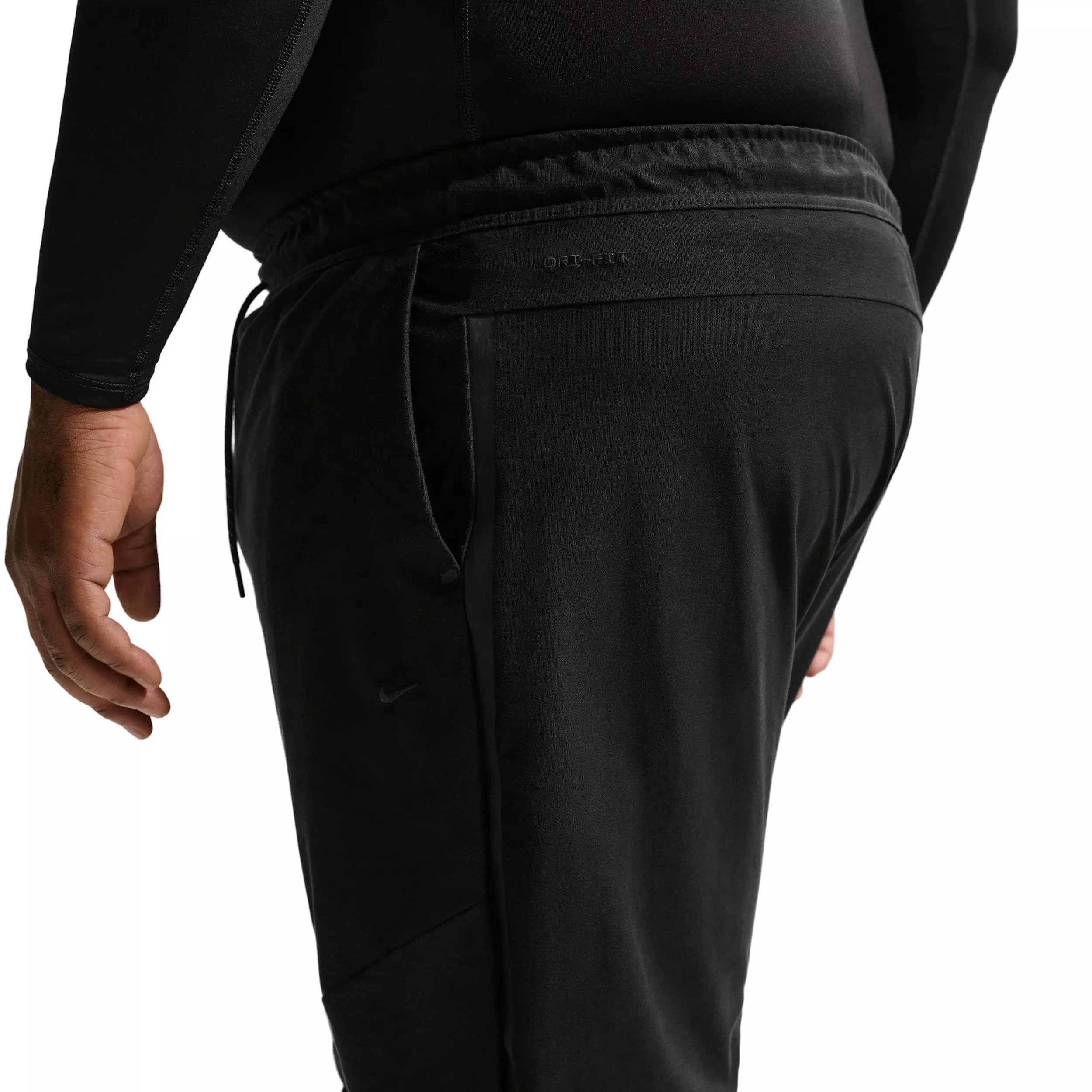 Nike Men's Tech Dri-FIT Shori Knit Drill Pants - BLACK