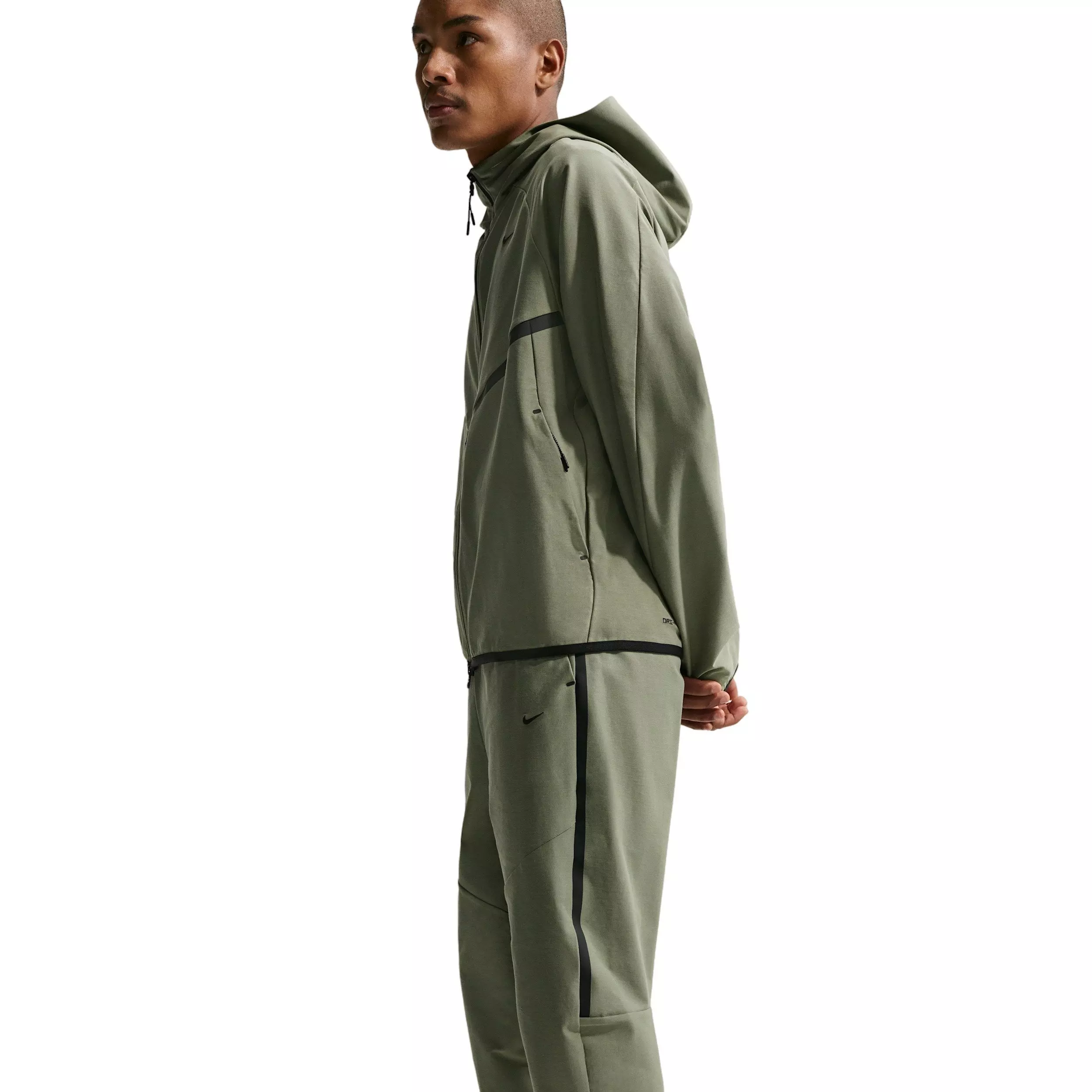 Nike Men's Tech Dri-FIT Shori Knit Drill Pants - SILVER SAGE