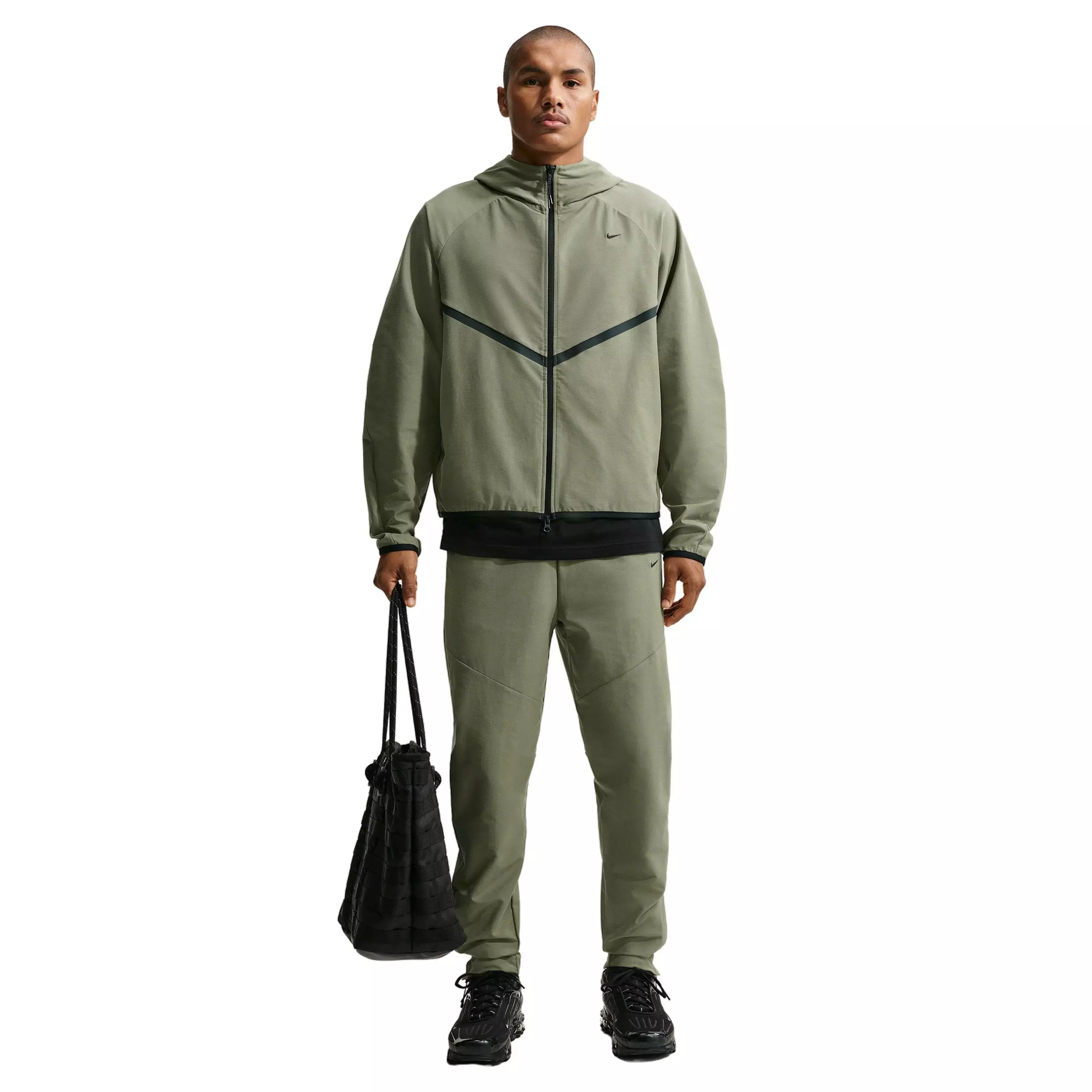 Nike Men's Tech Dri-FIT Shori Knit Drill Pants - SILVER SAGE