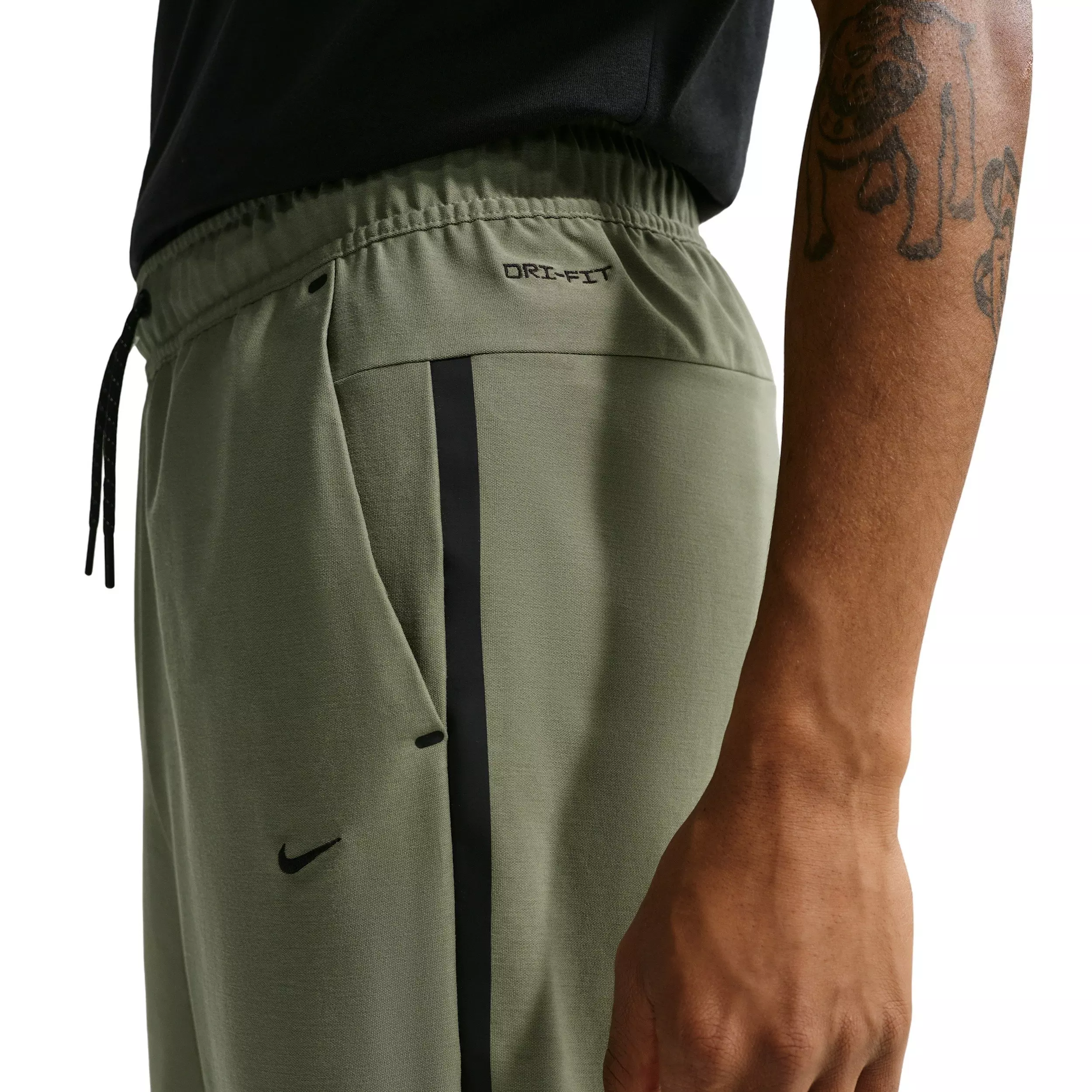 Nike Men's Tech Dri-FIT Shori Knit Drill Pants - SILVER SAGE