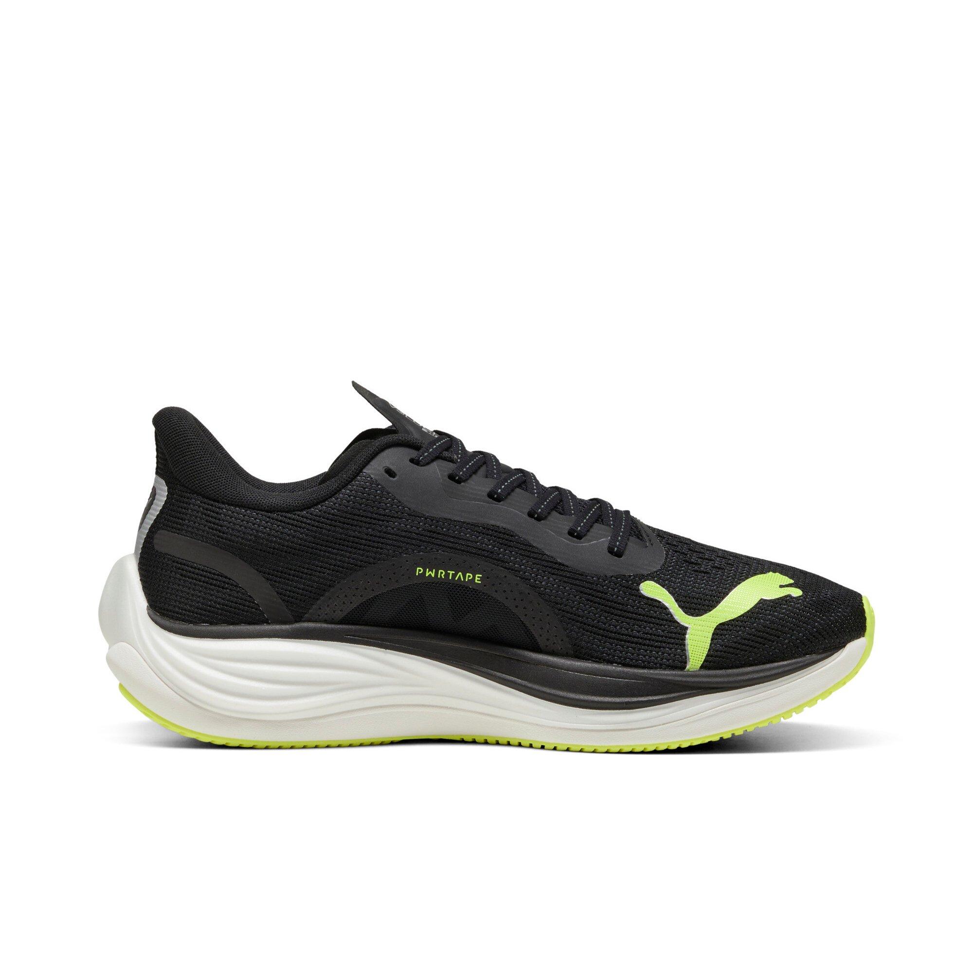 PUMA Velocity NITRO 3 "PUMA Black/Yellow Alert" Men's Running Shoe - BLACK/YELLOW Thumbnail View 1