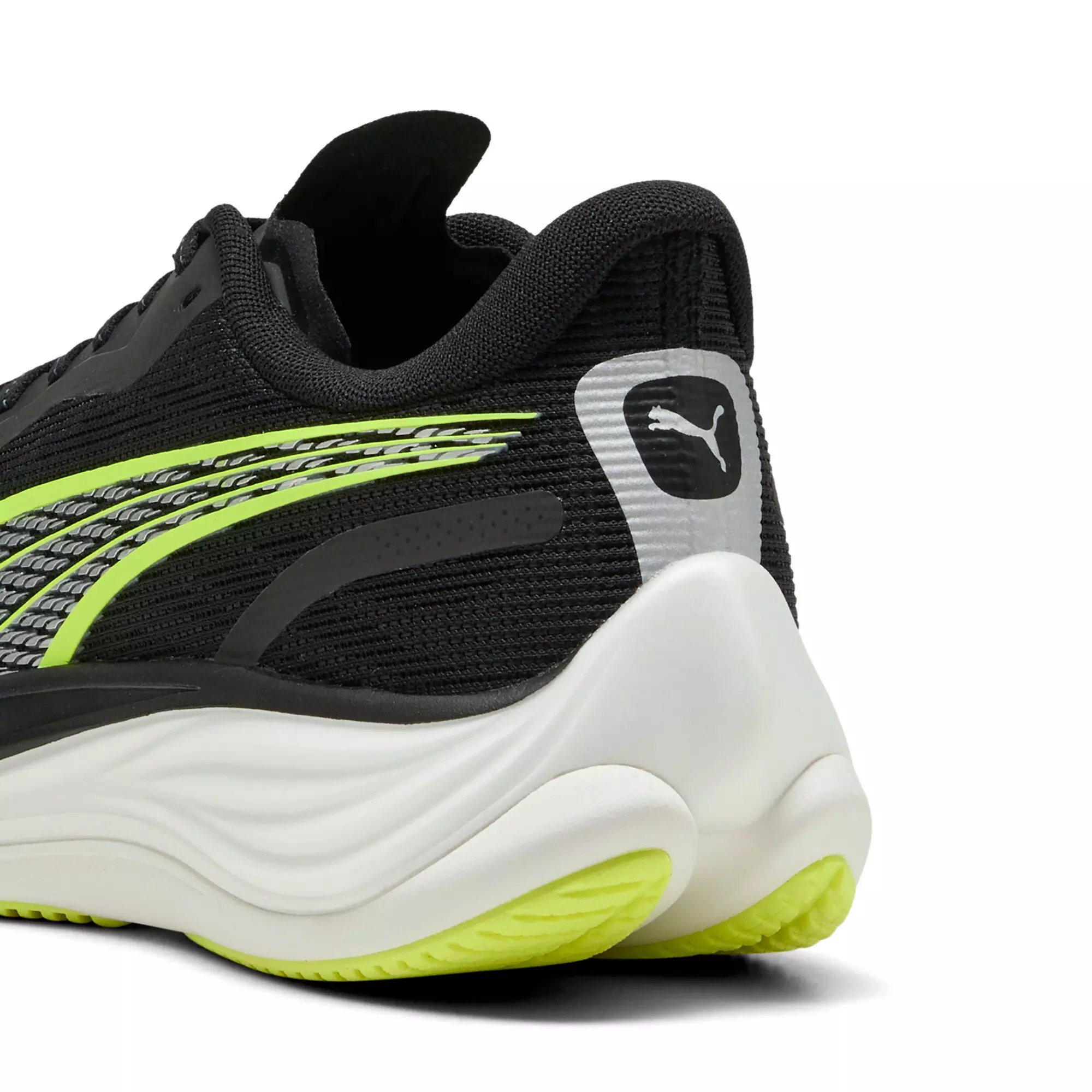PUMA Velocity NITRO 3 "PUMA Black/Yellow Alert" Men's Running Shoe - BLACK/YELLOW