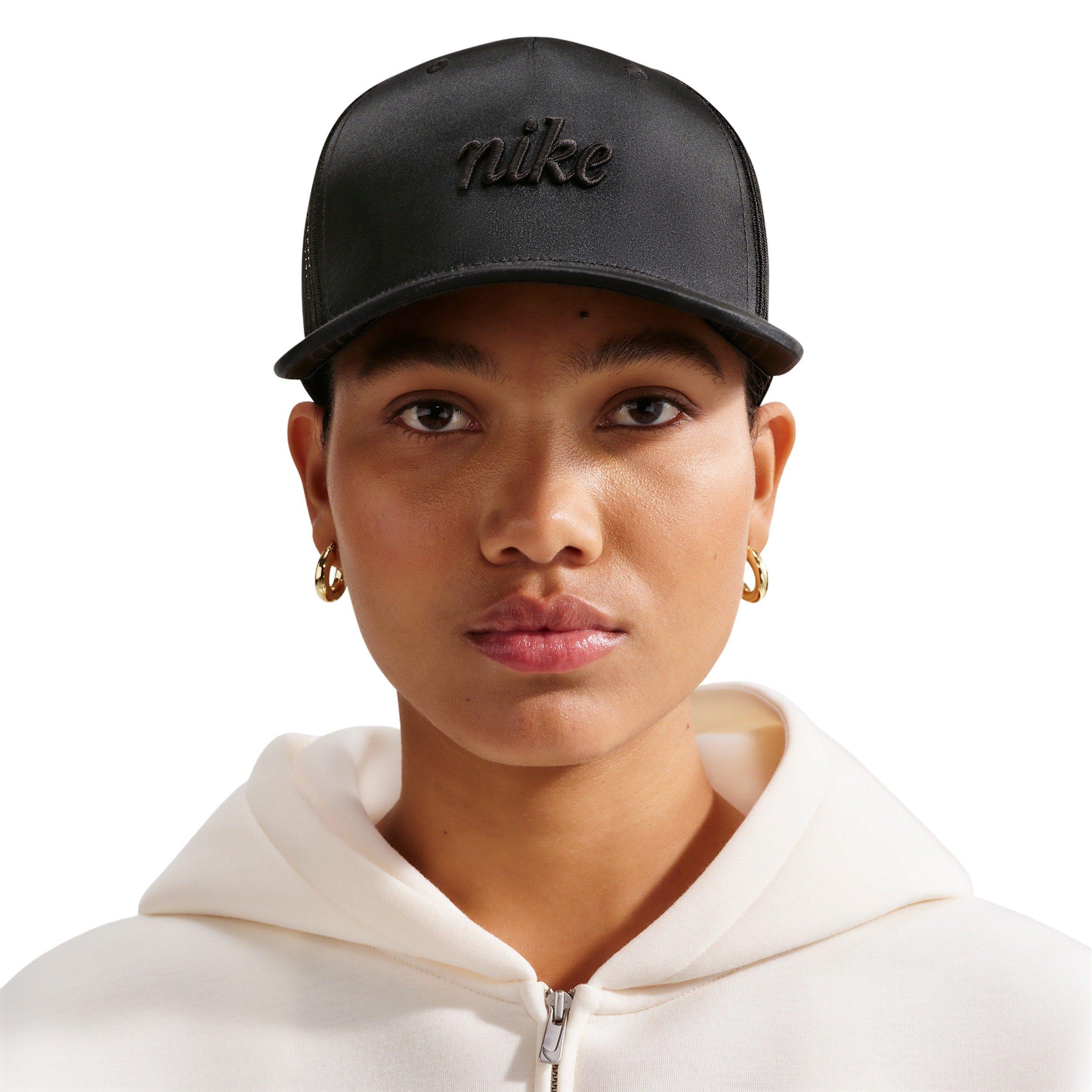 Nike Rise Structured Premium Trucker Hat - BLACK Thumbnail View 1
