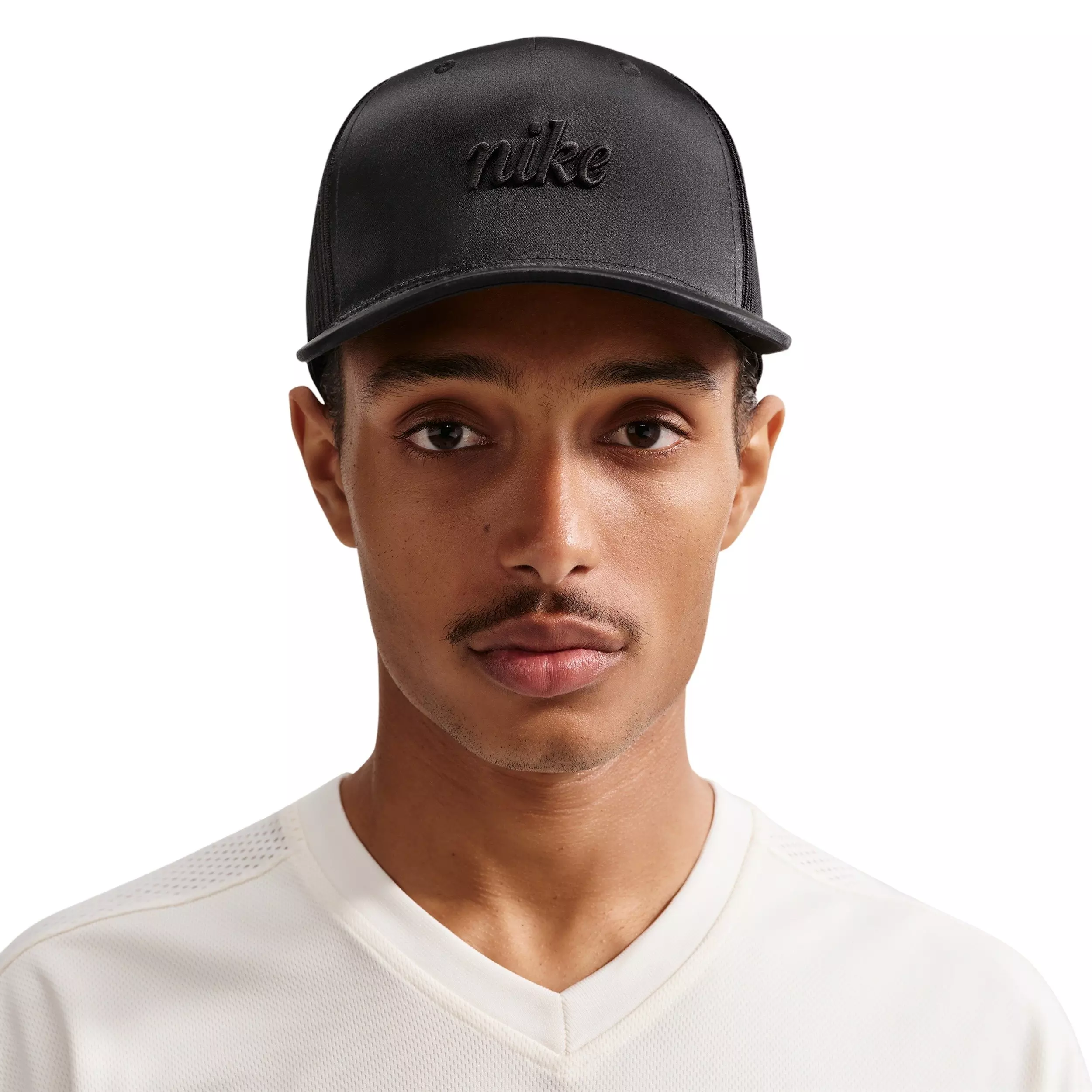 Nike Rise Structured Premium Trucker Hat - BLACK