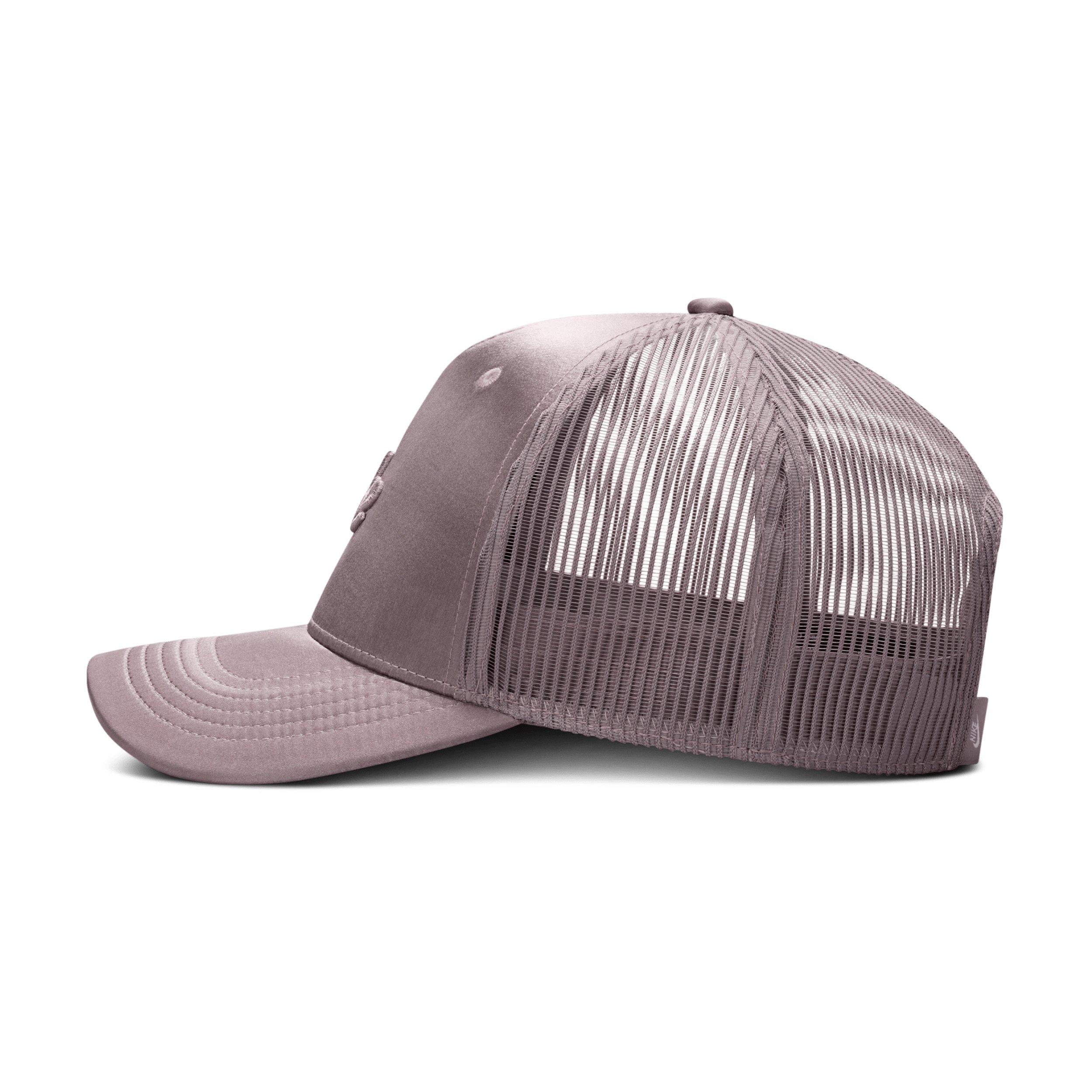 Nike Rise Structured Premium Trucker Hat - GREY Thumbnail View 5