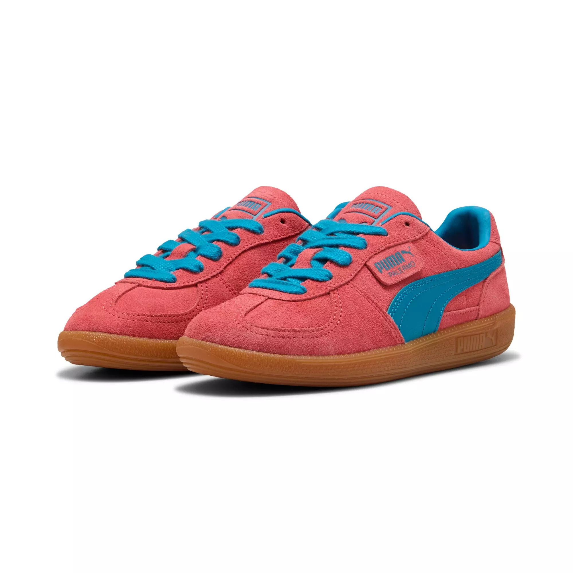 PUMA Palermo "Peach/Blue" Men's Shoe - PEACH/BLUE