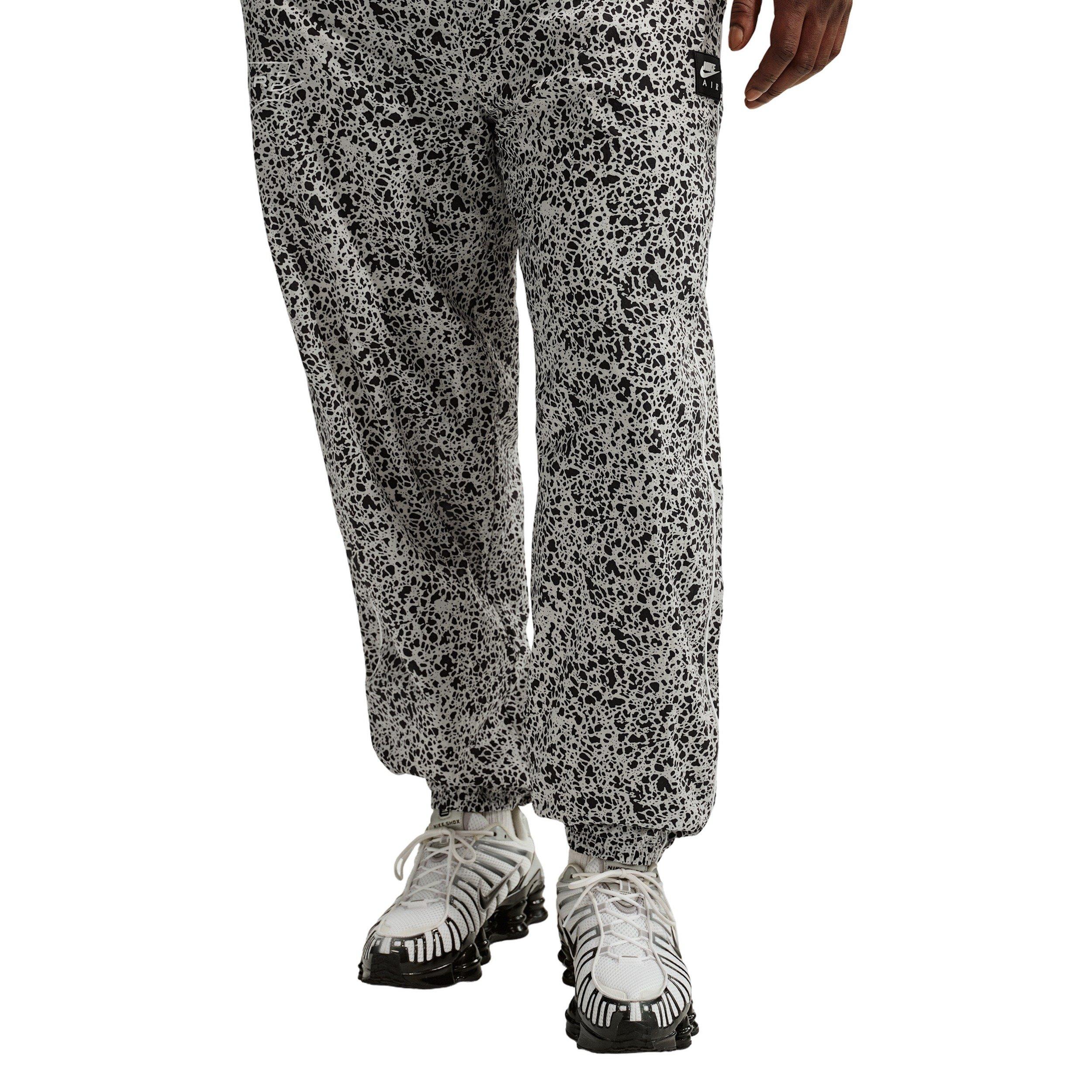 Nike Air Men's Woven AOP TL Pants - LT BONE/BLACK Thumbnail View 4