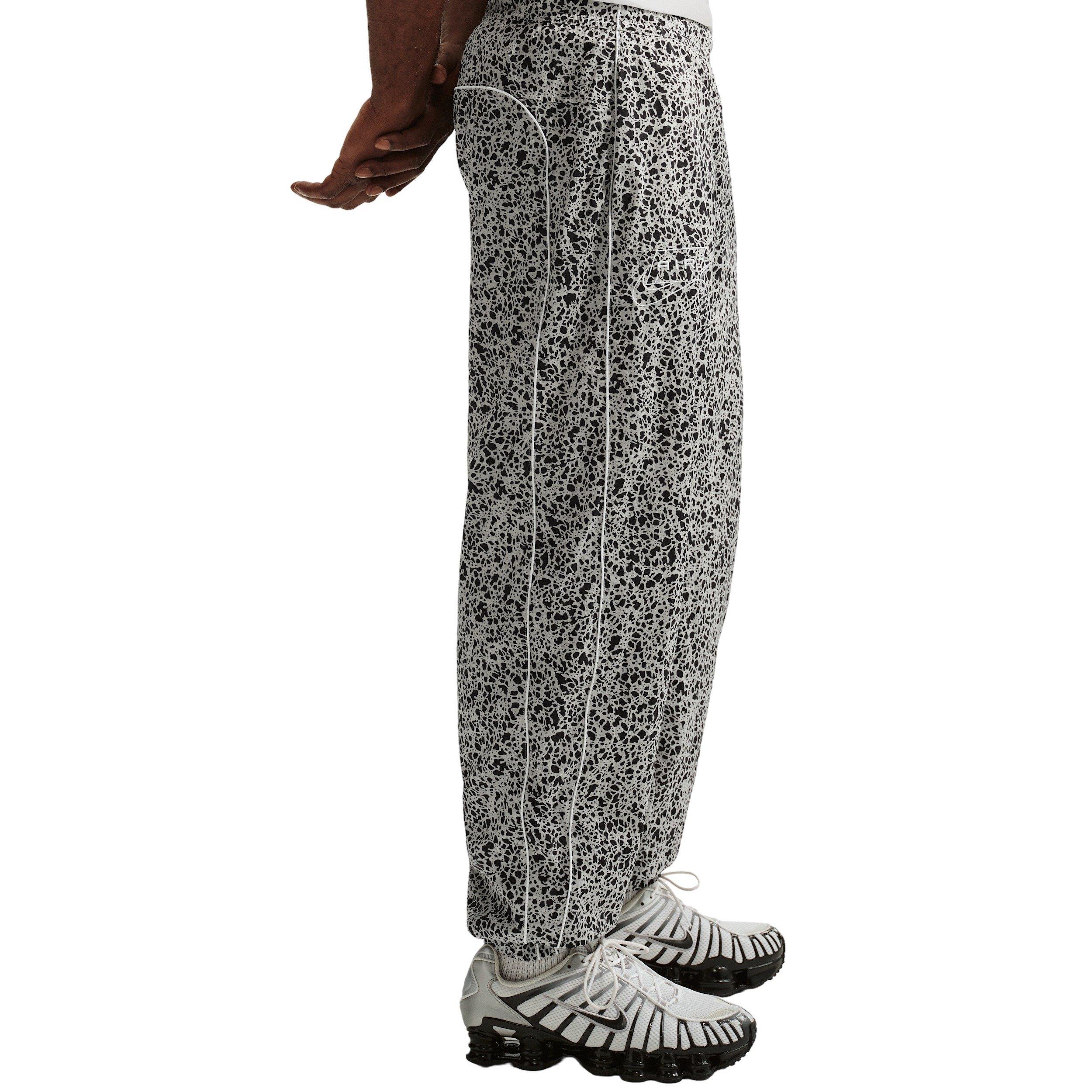 Nike Air Men's Woven AOP TL Pants - LT BONE/BLACK Thumbnail View 5