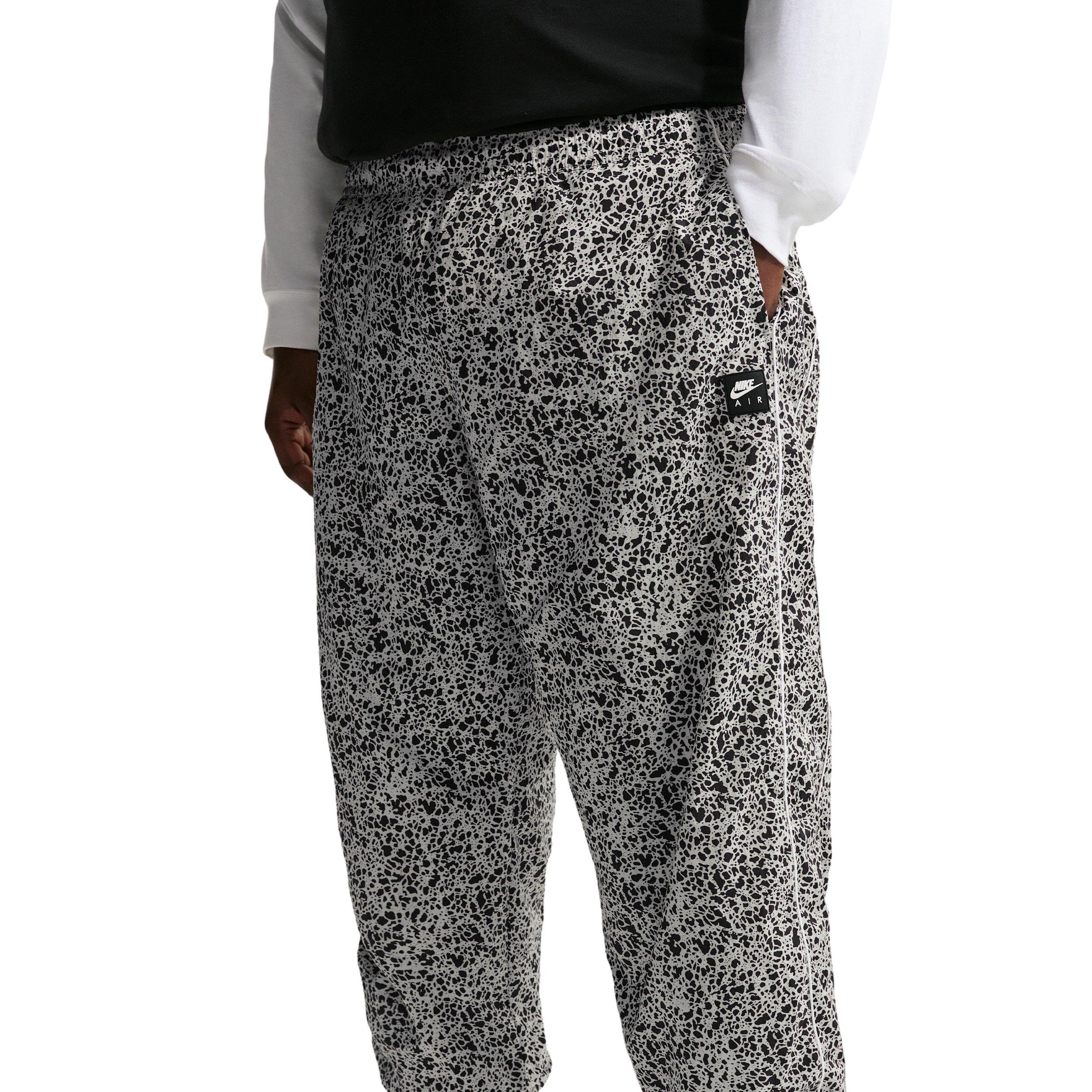 Nike Air Men's Woven AOP TL Pants - LT BONE/BLACK Thumbnail View 7