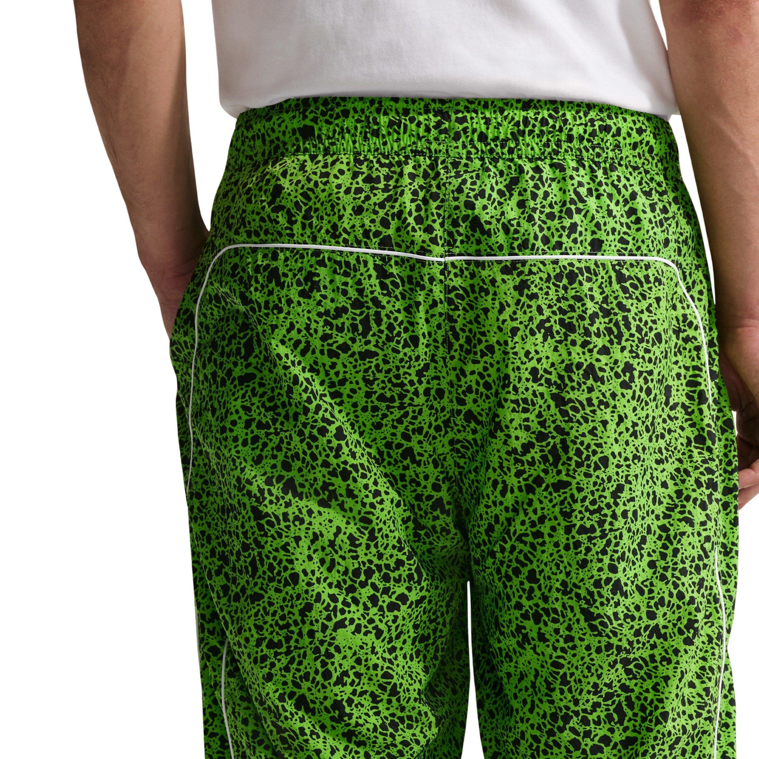 Nike Air Men's Woven AOP TL Pants - GREEN/BLACK Thumbnail View 2