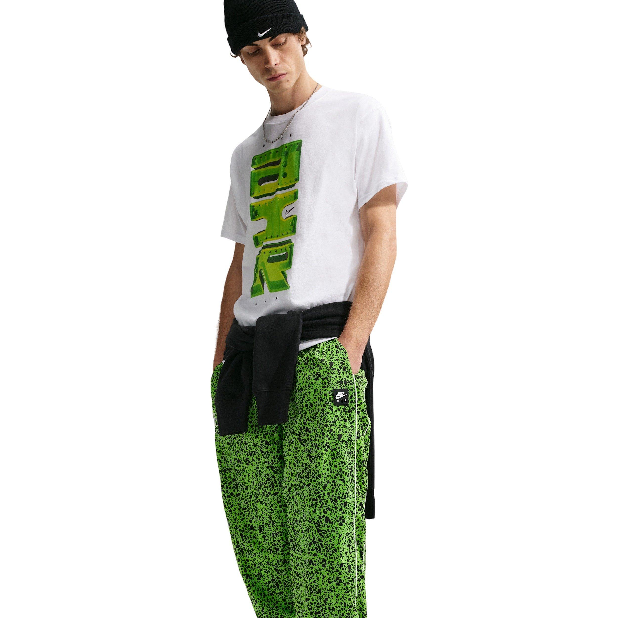 Nike Air Men's Woven AOP TL Pants - GREEN/BLACK Thumbnail View 3