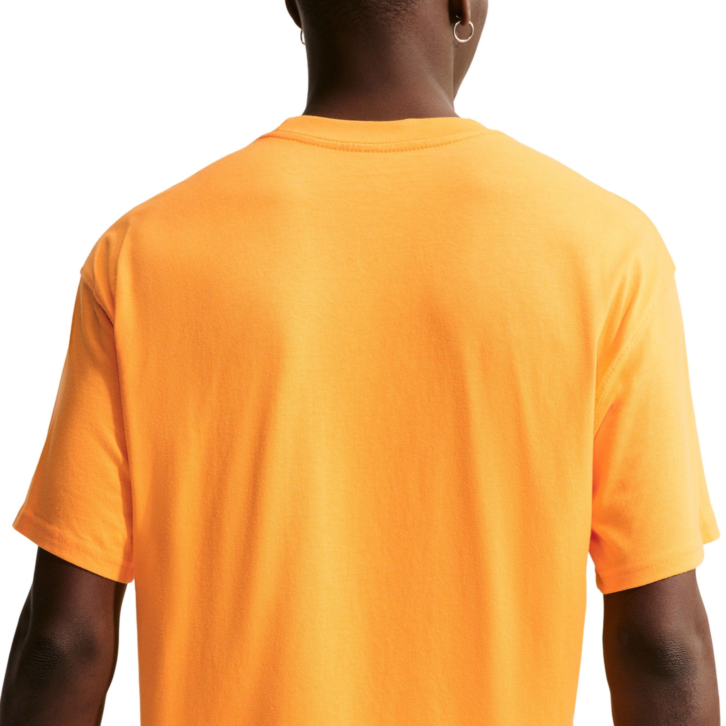 Nike Men's Sportswear LSE Tall Flowers T-Shirt - YELLOW Thumbnail View 2