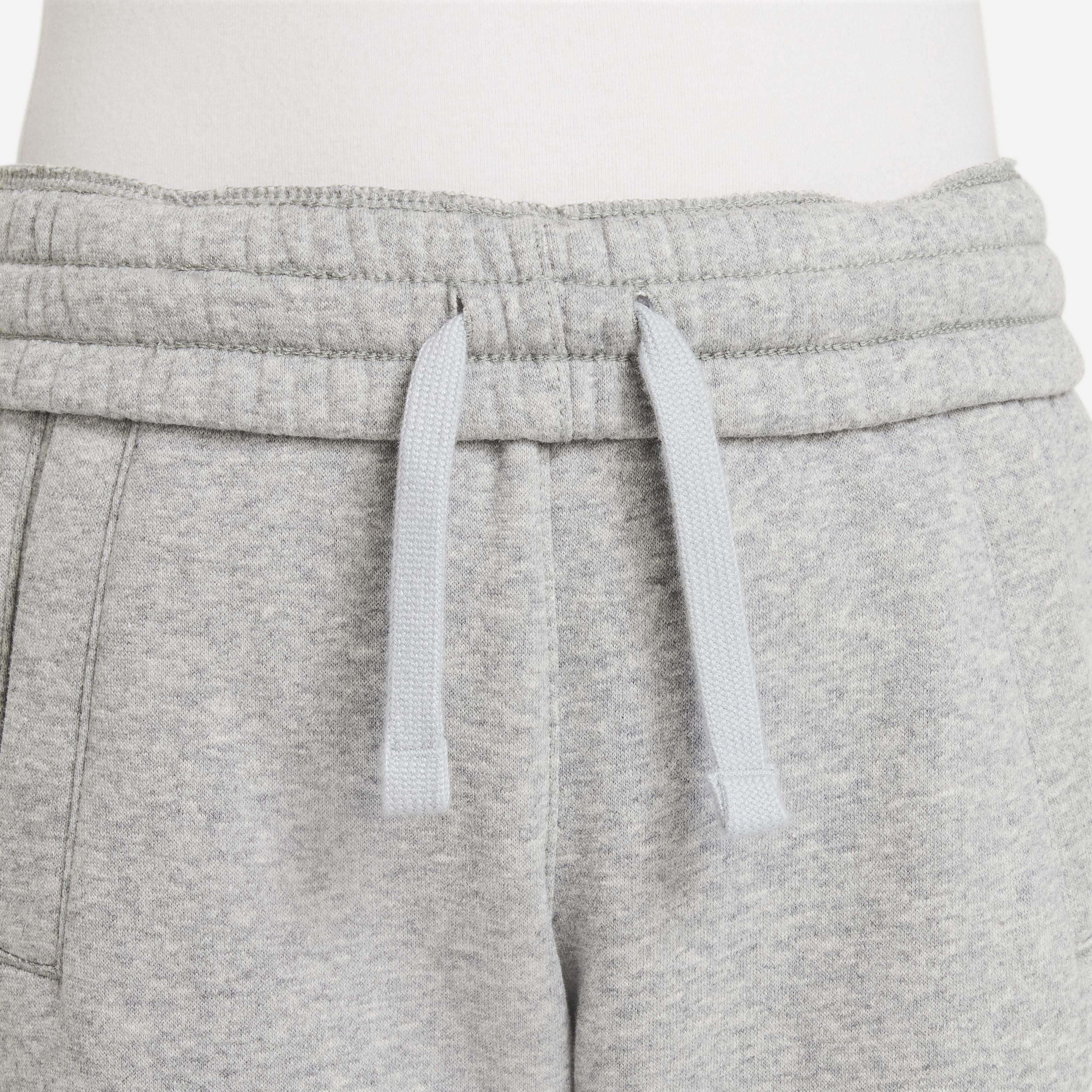 Nike Big Kids' Sportswear Club Fleece HBR Joggers - Grey - GREY Thumbnail View 3