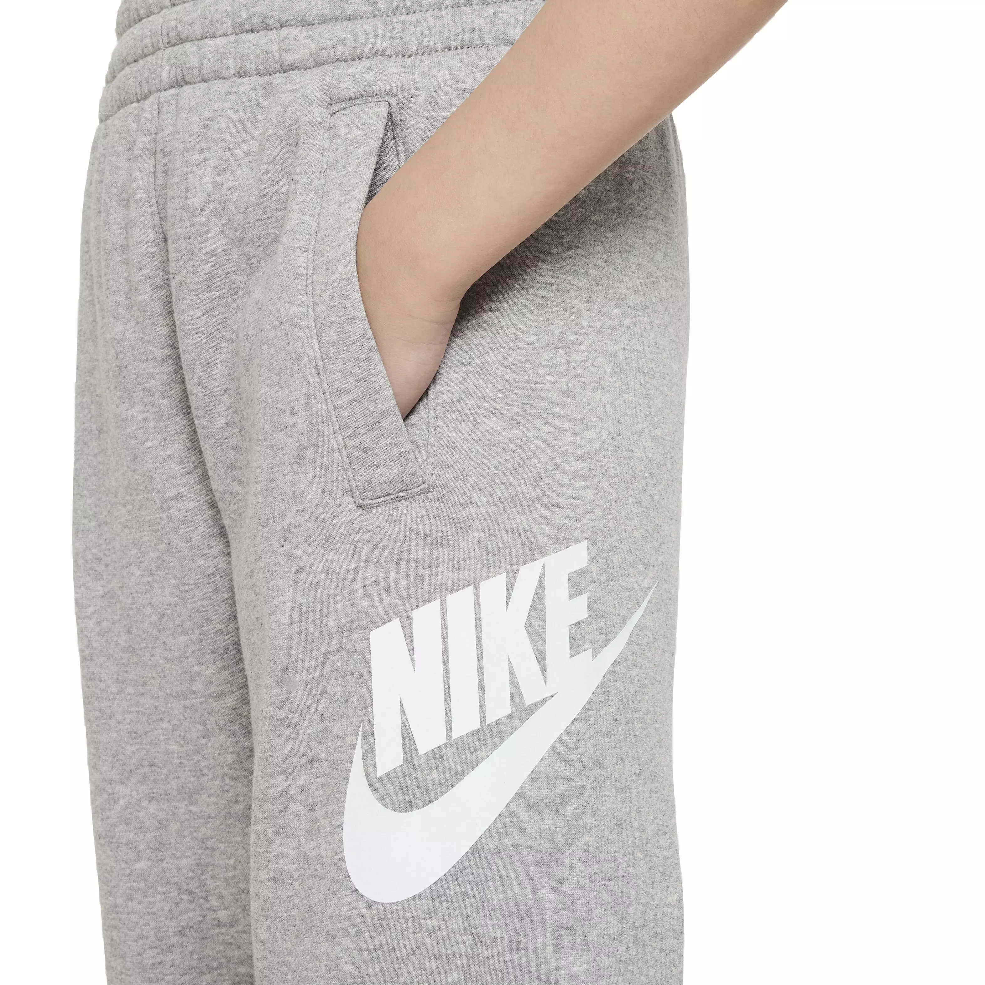 Nike Big Kids' Sportswear Club Fleece HBR Joggers - Grey - GREY