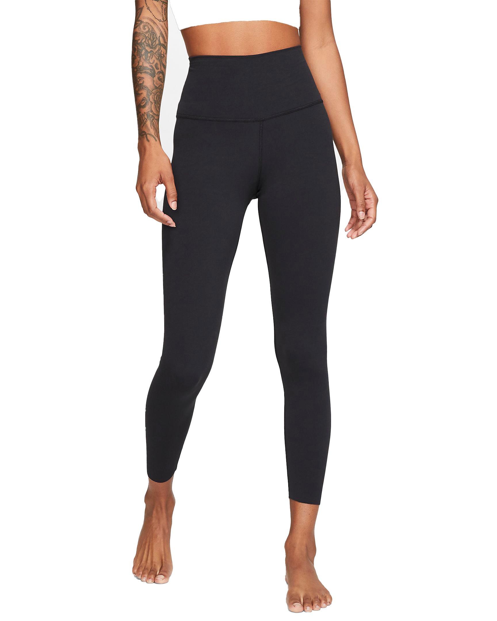 Nike Women's Yoga Luxe Leggings - BLACK Thumbnail View 1