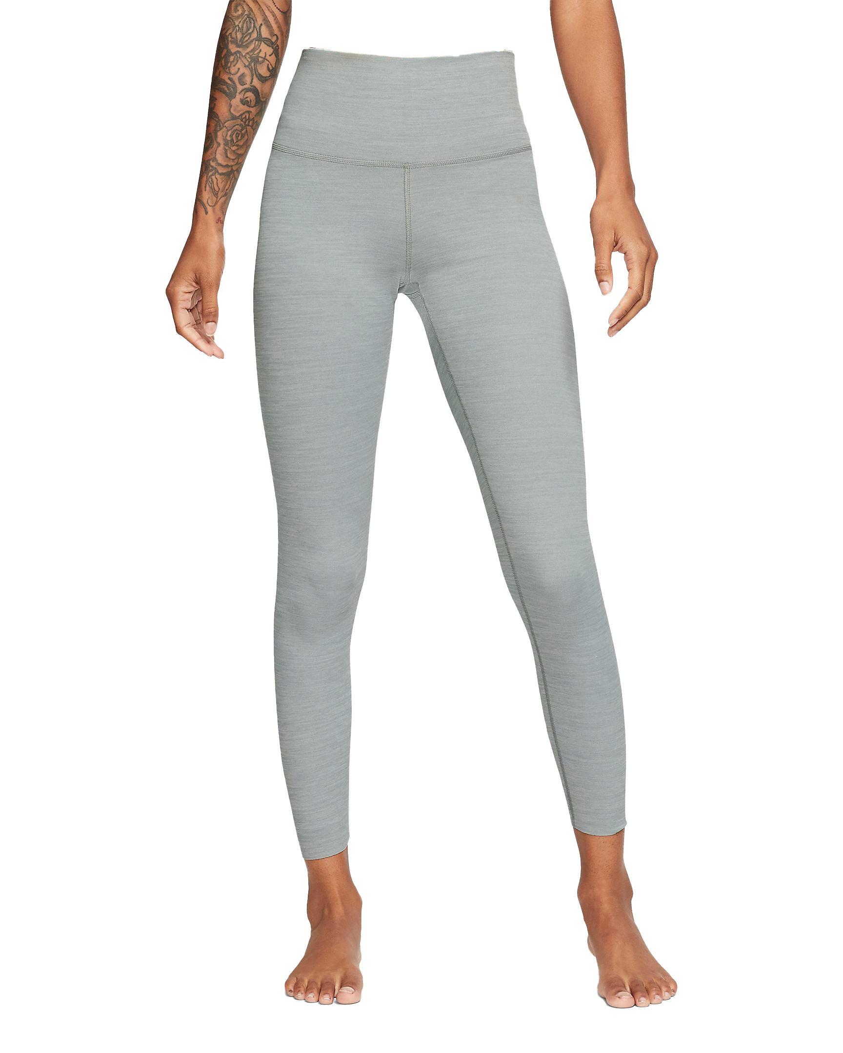 Nike Women's Yoga Luxe Leggings - GREY Thumbnail View 1