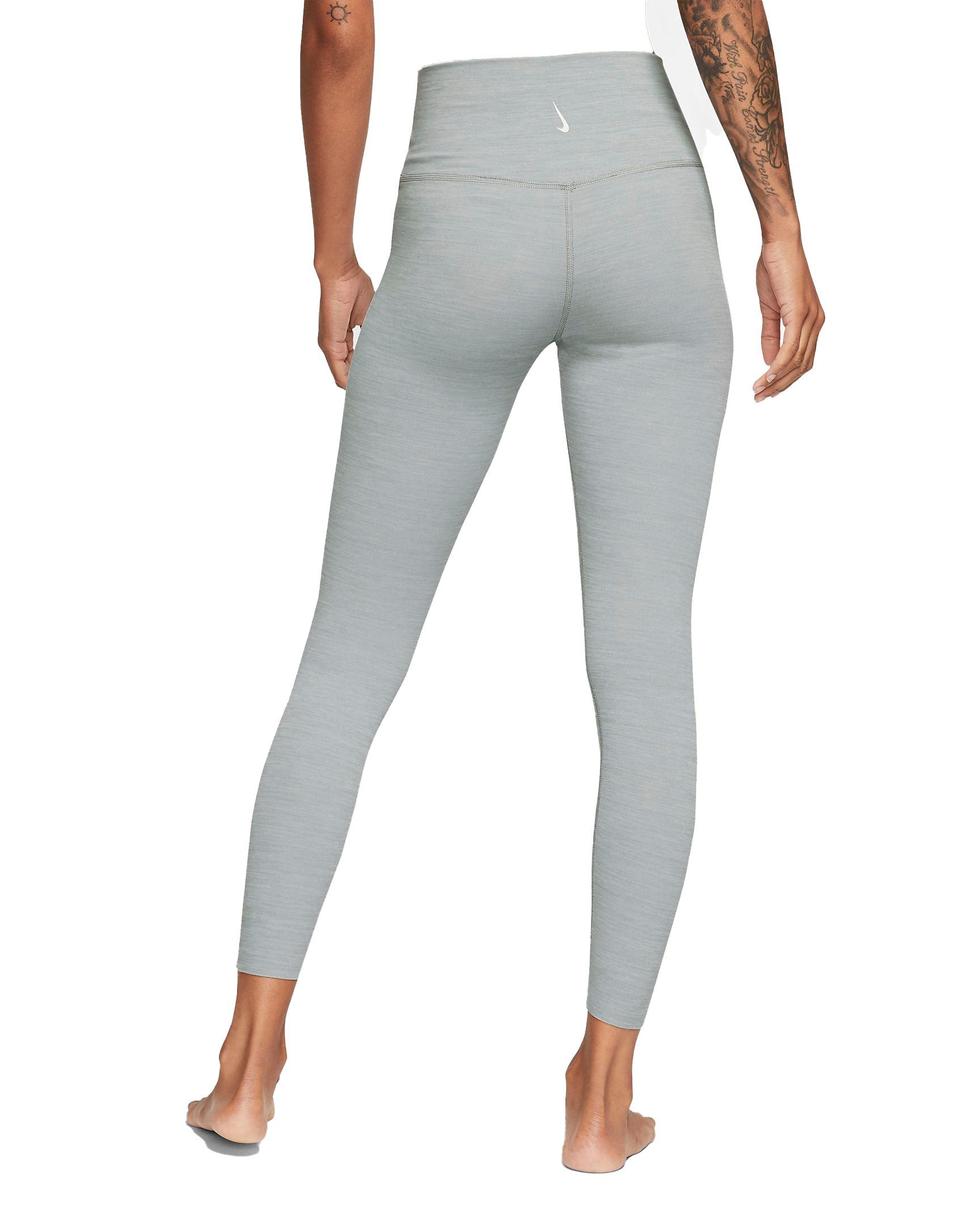 Nike Women's Yoga Luxe Leggings - GREY Thumbnail View 2