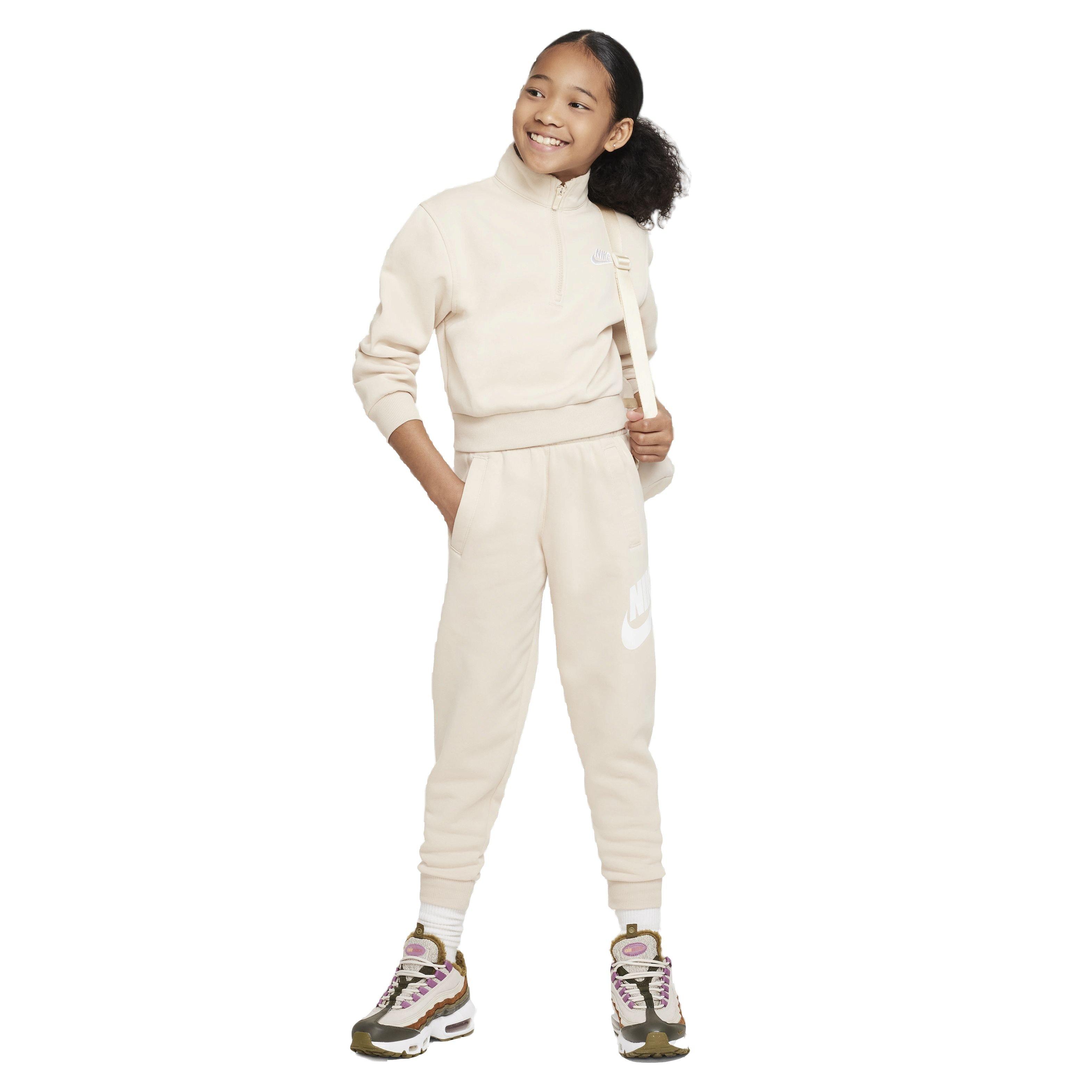 Nike Sportswear Club Fleece HBR Big Kids' Brown Joggers