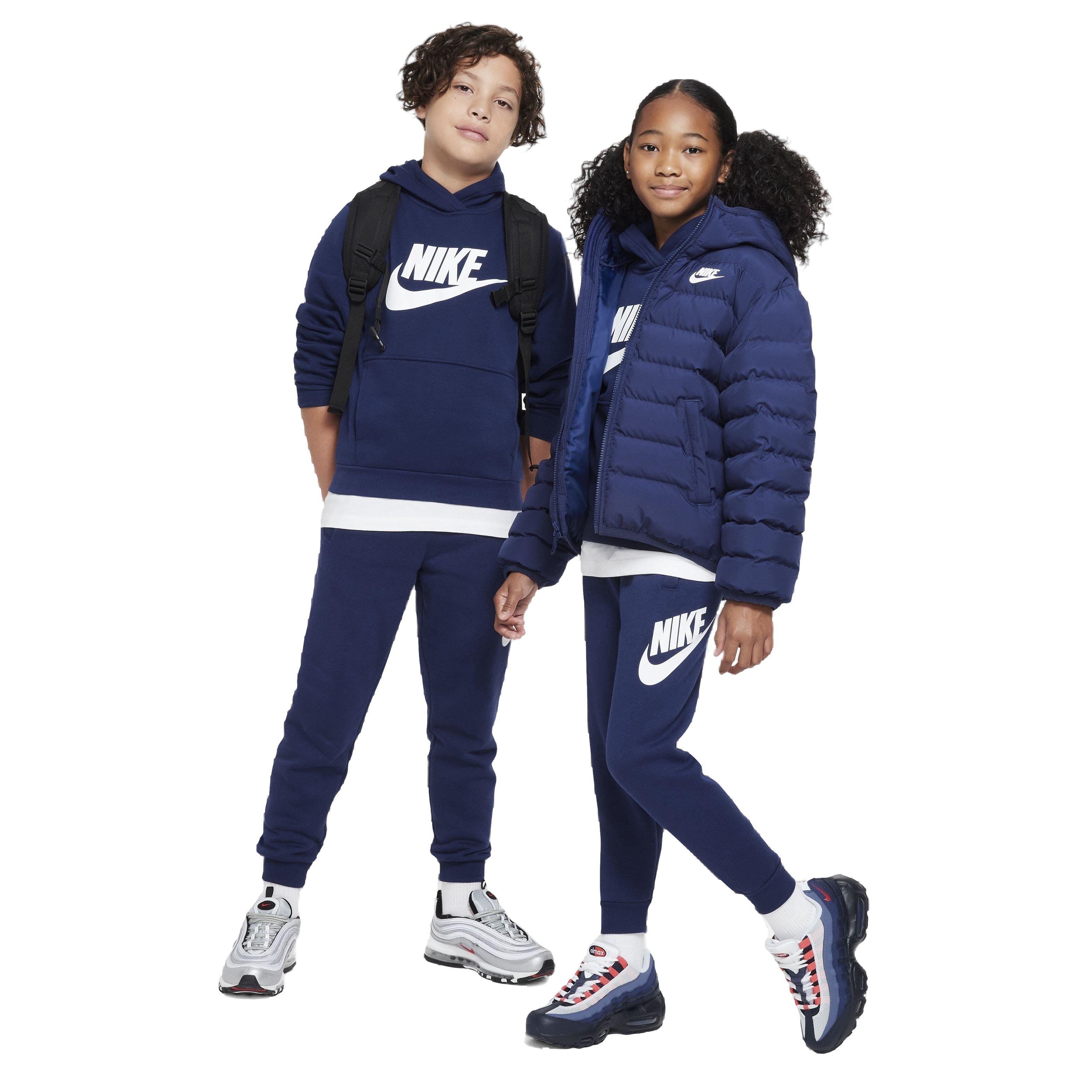 Nike Sportswear Club Fleece Big Kids' Navy HBR Joggers