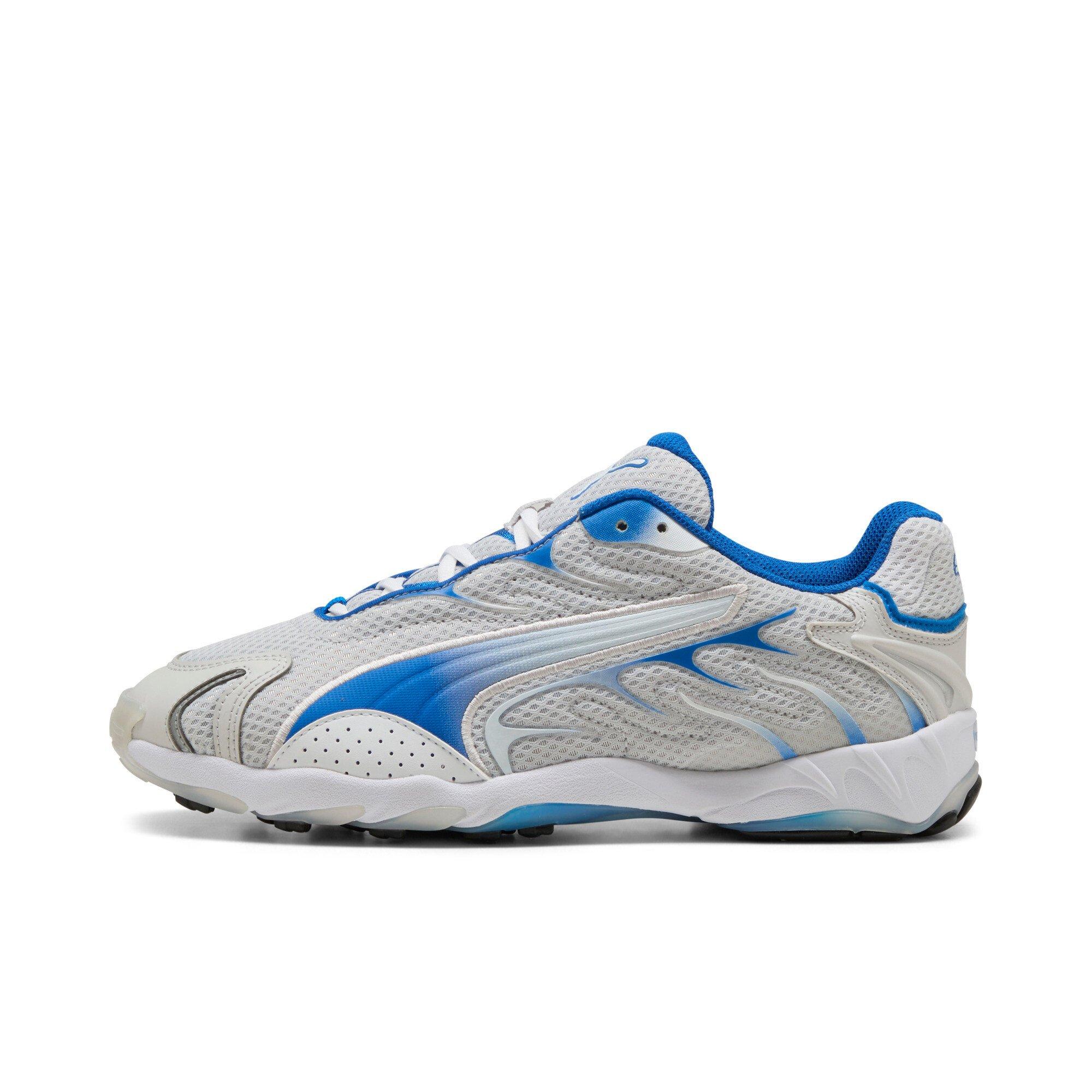 PUMA Inhale "White/Grey/Royal" Men's Shoe - WHITE/GREY/ROYAL Thumbnail View 2
