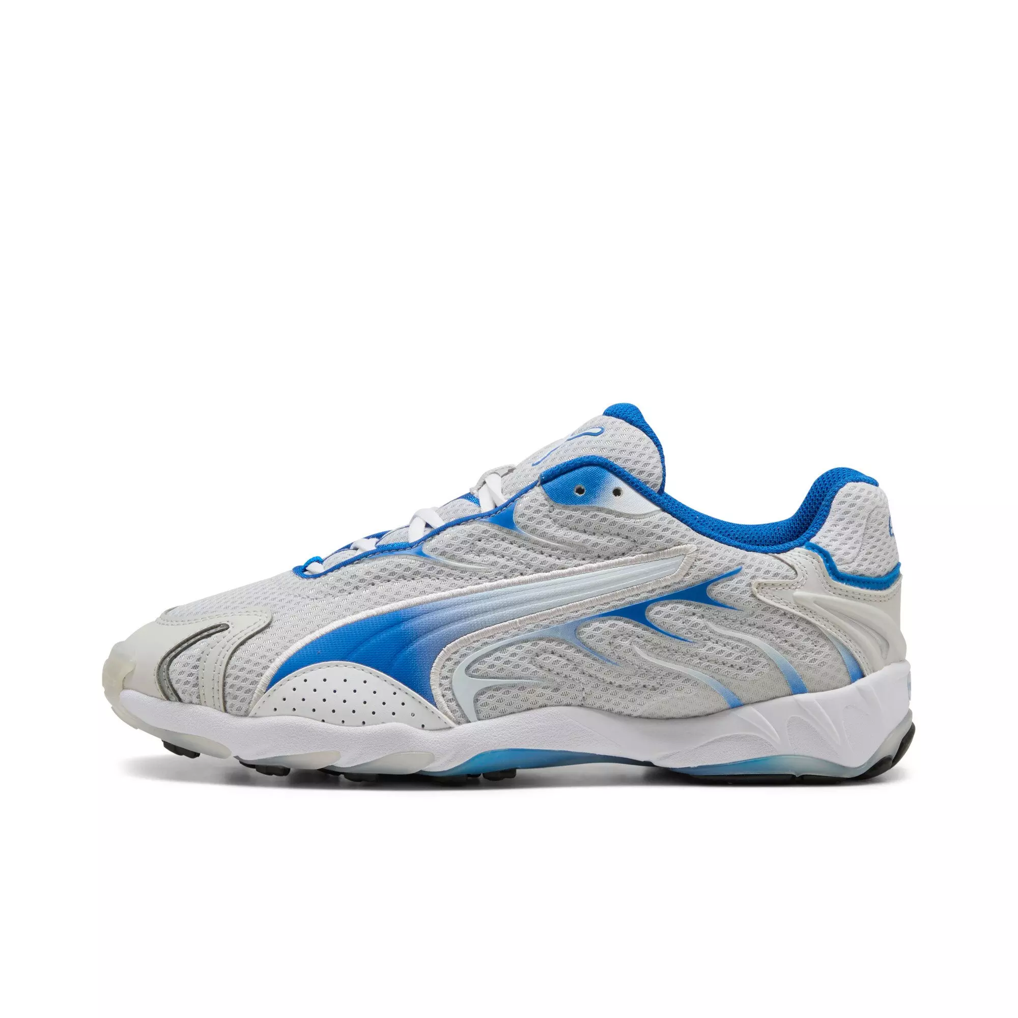 PUMA Inhale "White/Grey/Royal" Men's Shoe - WHITE/GREY/ROYAL