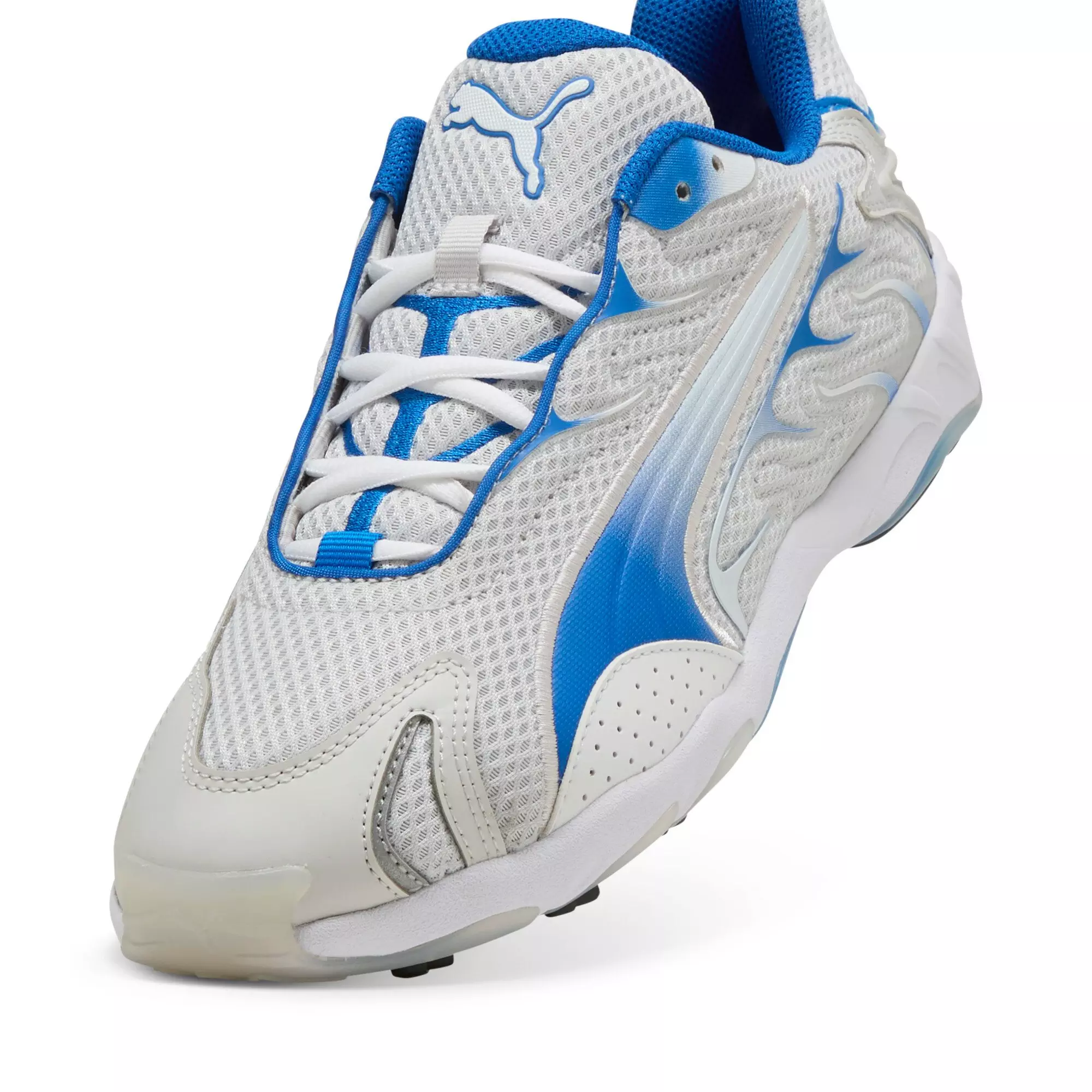 PUMA Inhale "White/Grey/Royal" Men's Shoe - WHITE/GREY/ROYAL