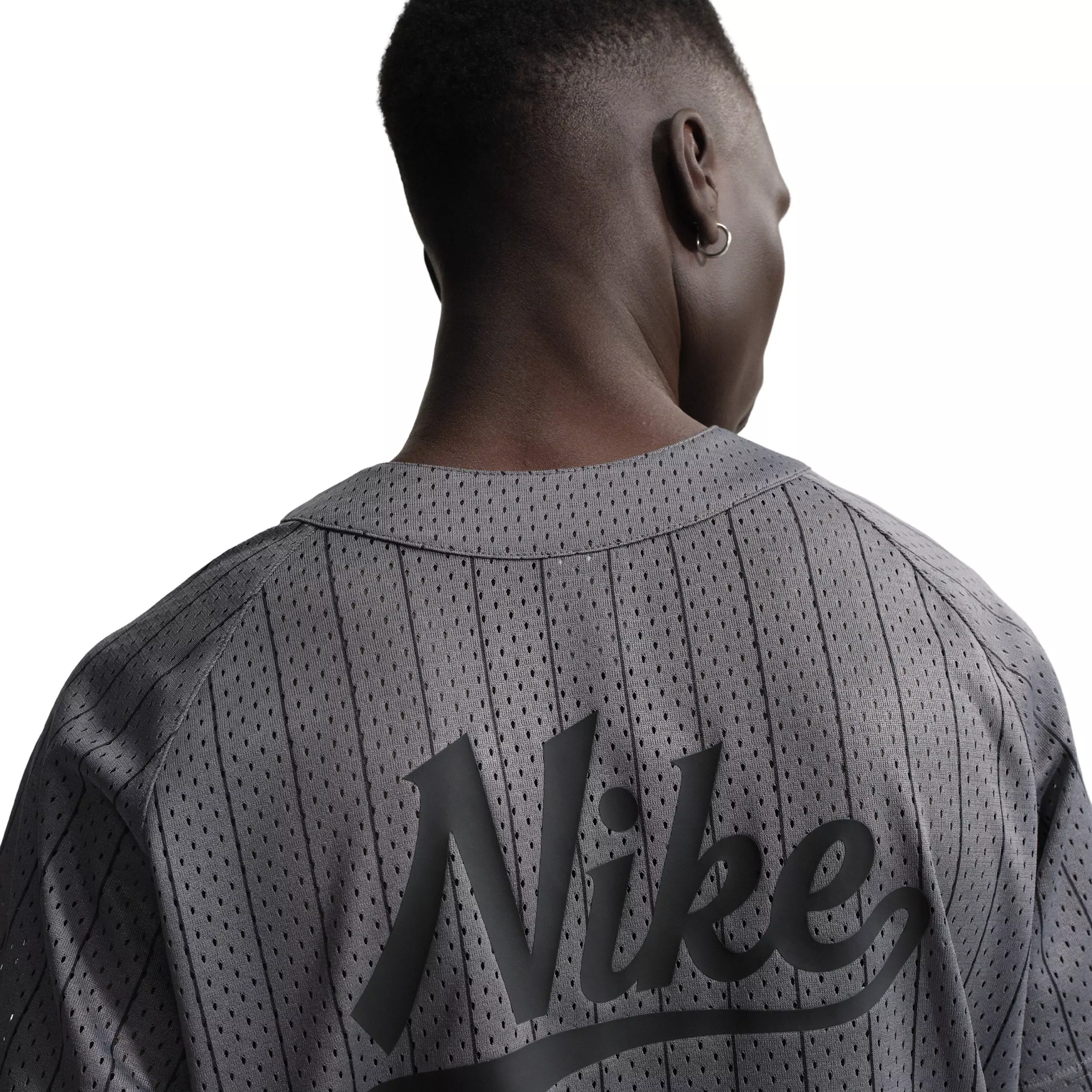 Nike Men's Sportswear Club Jersey - DK GREY/BLACK