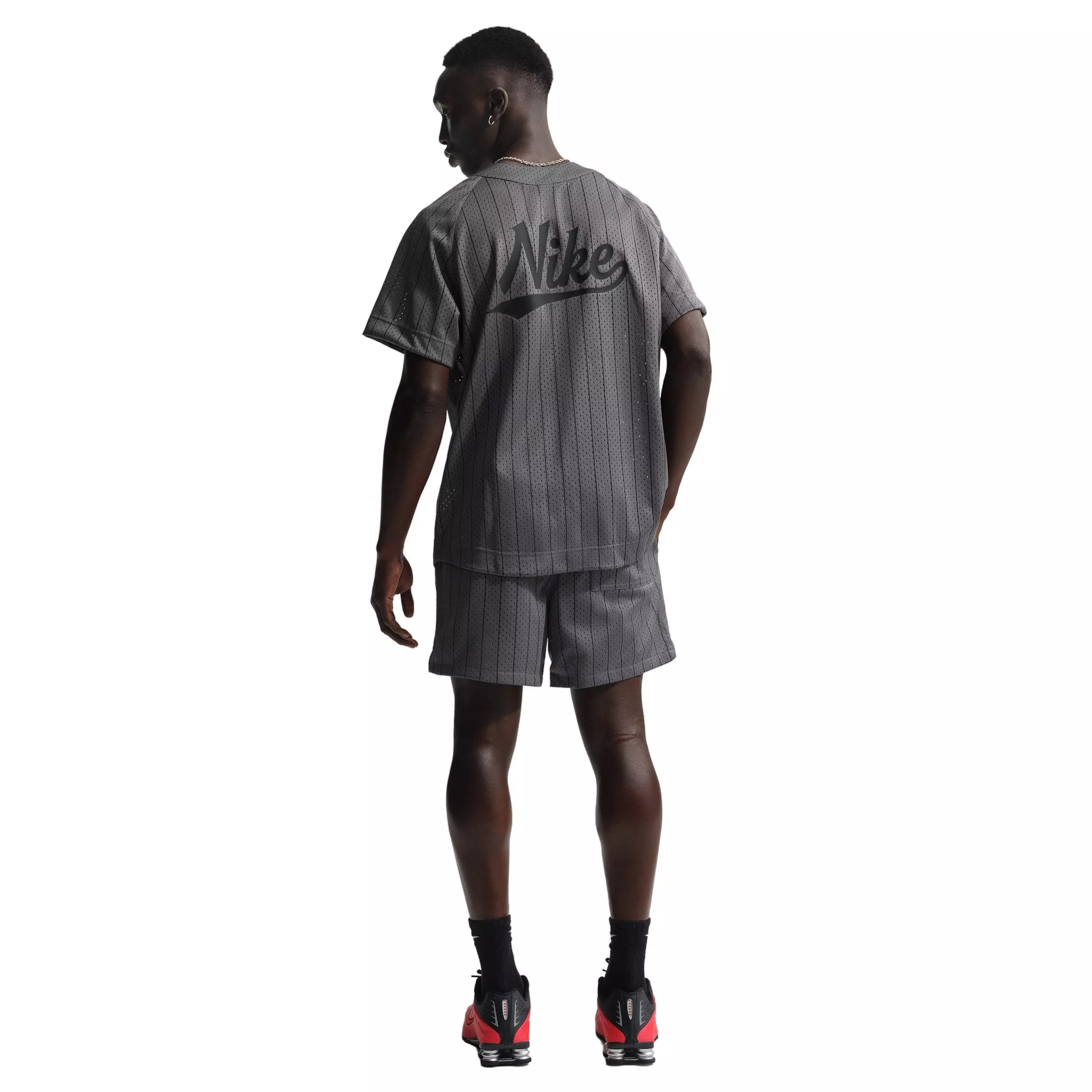 Nike Men's Sportswear Club Jersey - DK GREY/BLACK