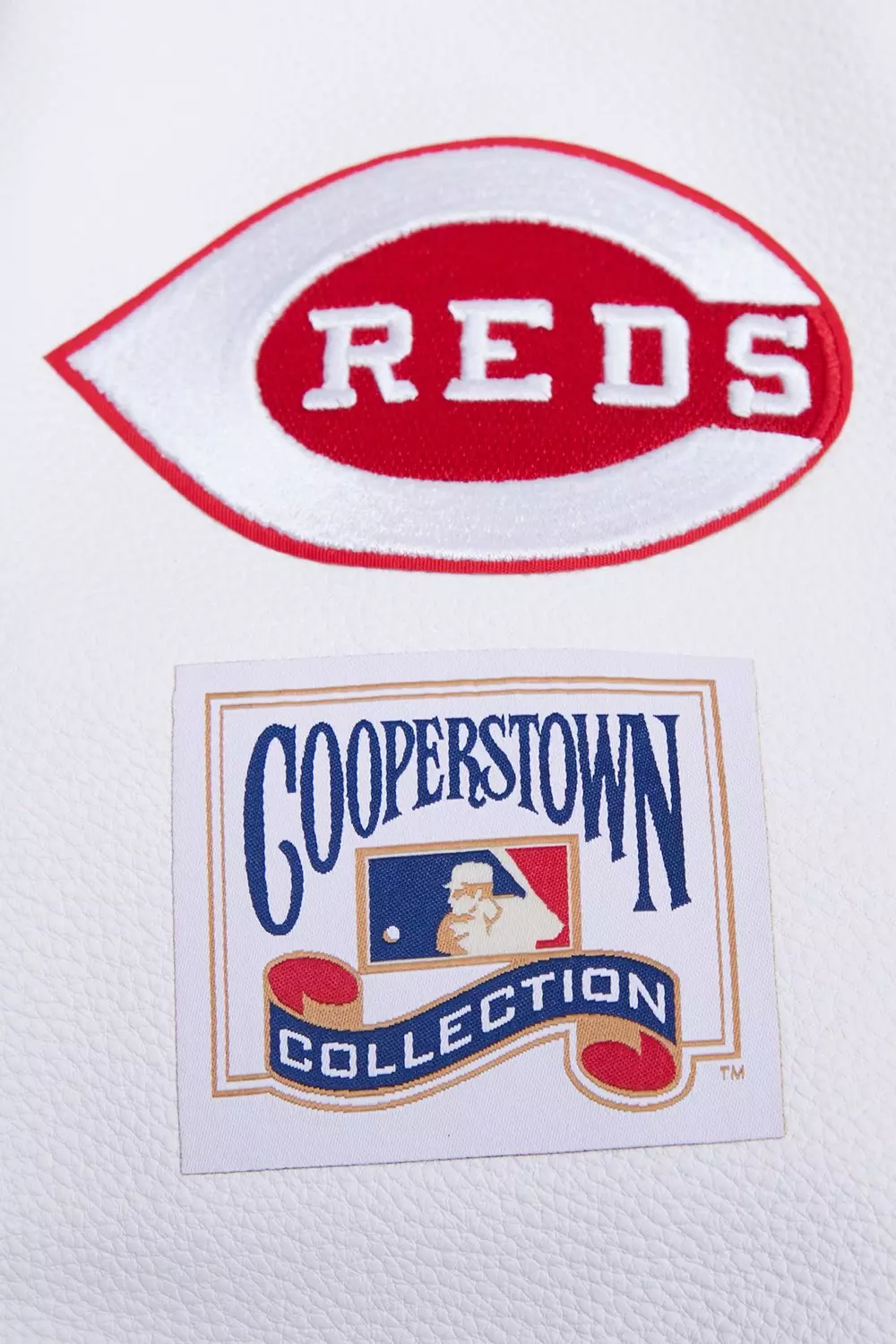 Pro Standard Men's MLB Cincinnati Reds Retro Classic Rib Wool Varsity Jacket -Red - RED