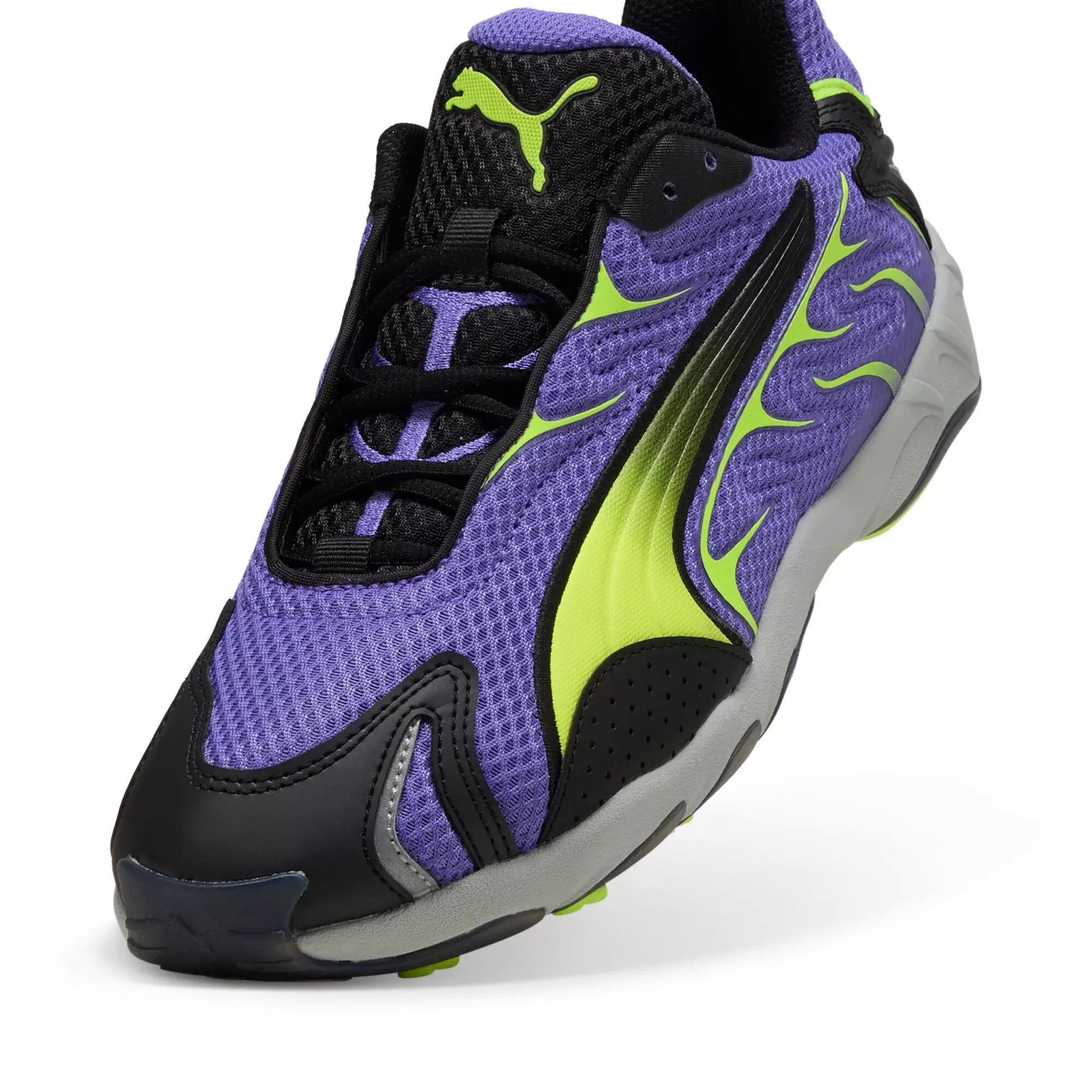 PUMA Inhale "Purple/Black/Lime" Men's Shoe - PURPLE/BLACK/LIME