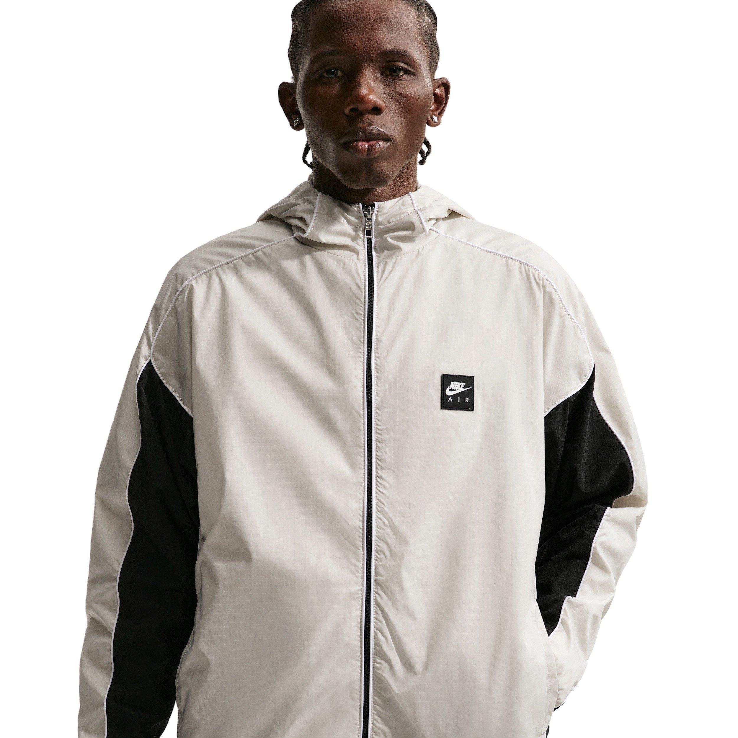Nike Men's Air Full-Zip Hybrid Utility Jacket - LT GREY Thumbnail View 1