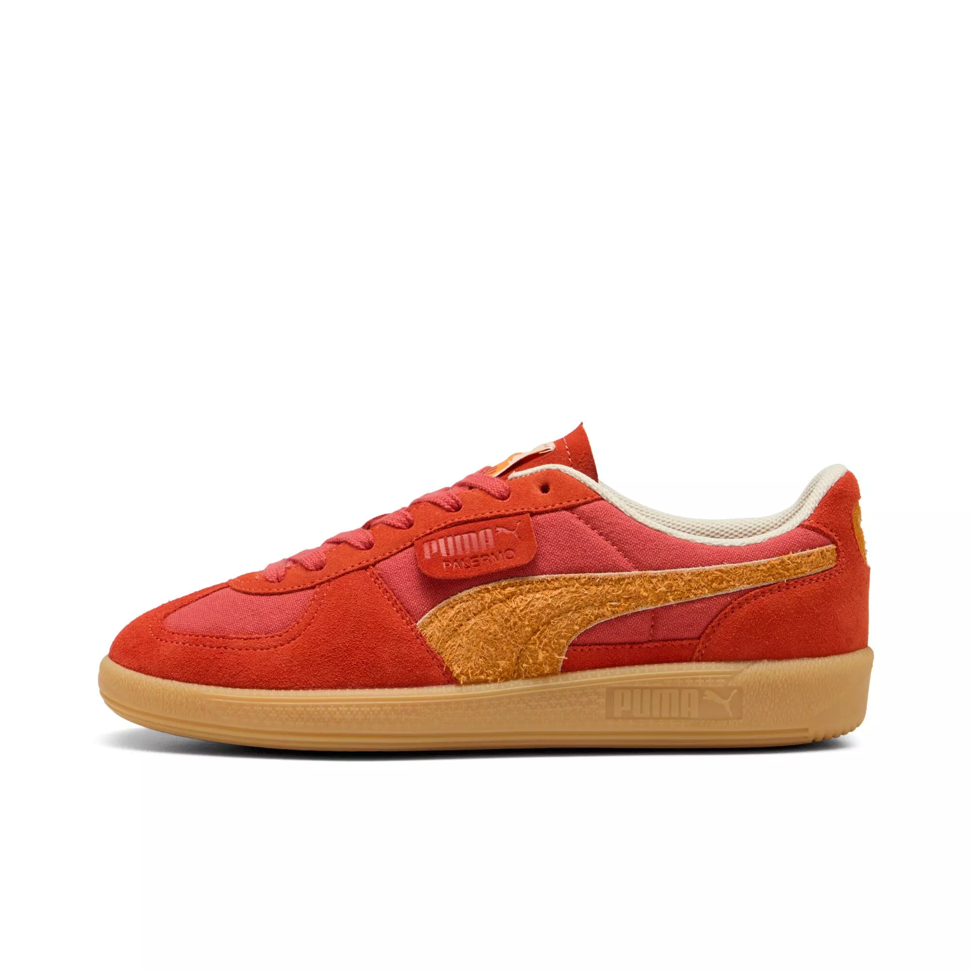 PUMA Palermo Weathered "Red/Tan" Men's Shoe - RED/TAN