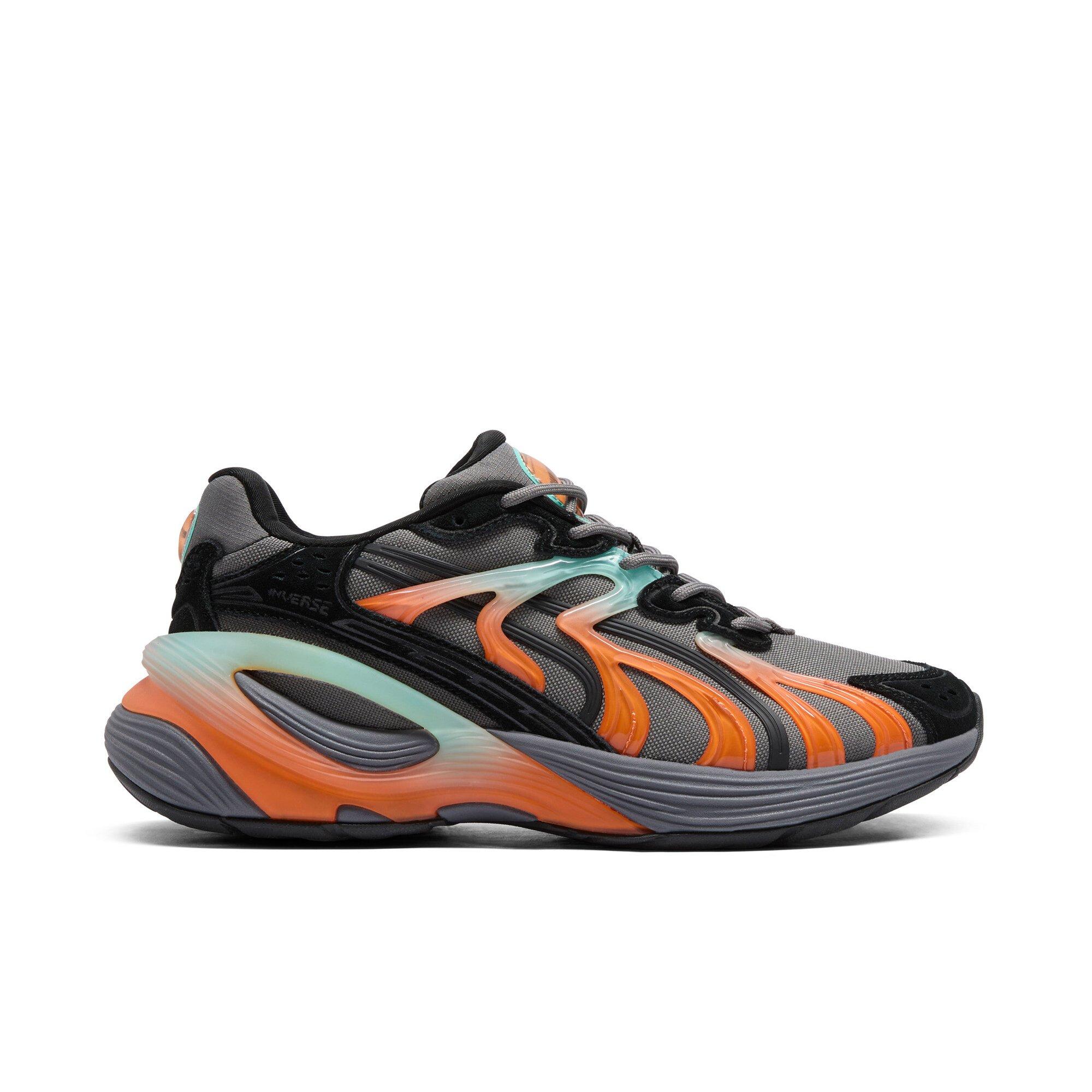 PUMA Inverse Fission "Black/Grey/Orange" Men's Shoe - BLACK/GREY/ORANGE Thumbnail View 1