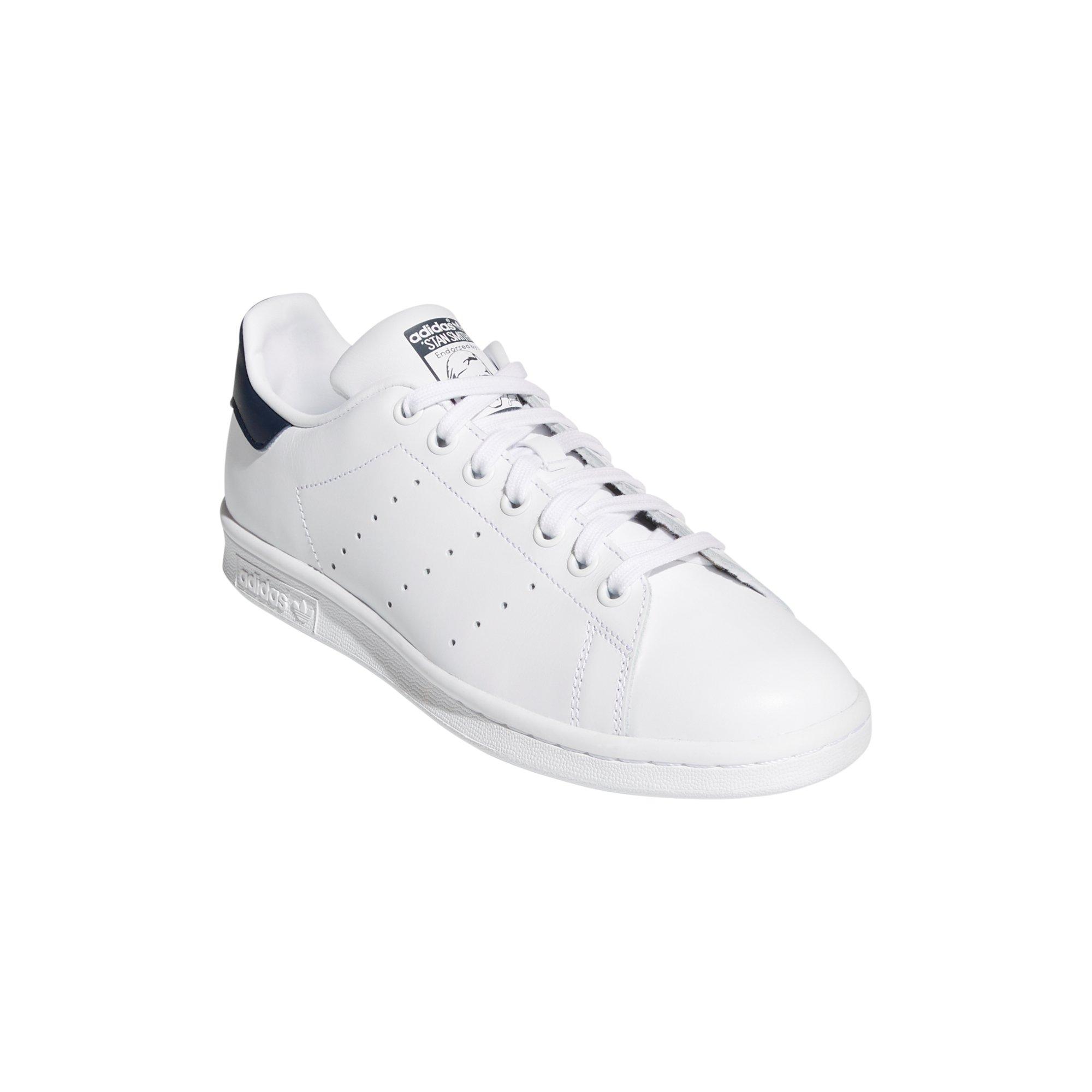 adidas Stan Smith "Cloud White/Collegiate Navy" Women's Shoe - WHITE Thumbnail View 6